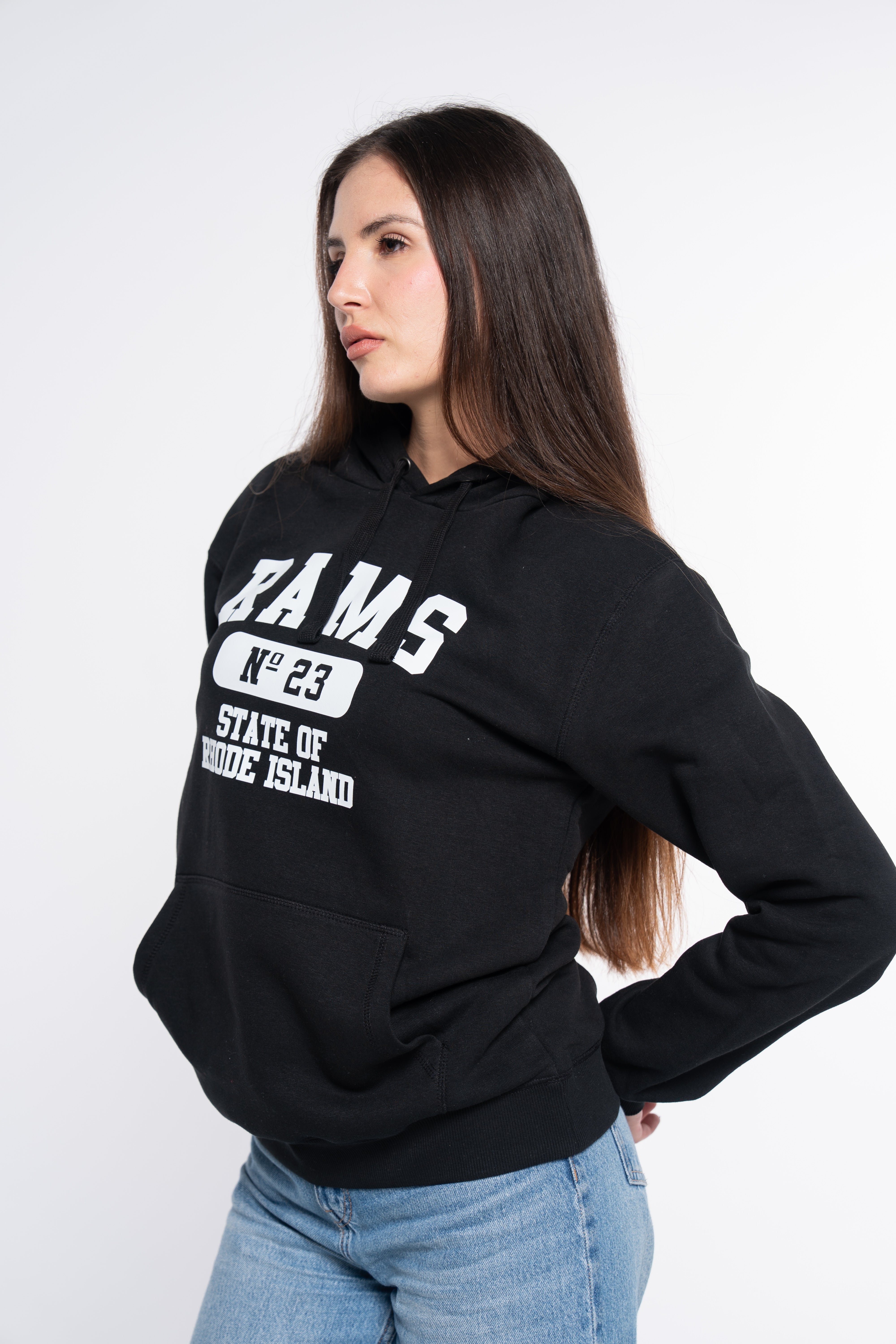 SUDADERA N23 NEGRO