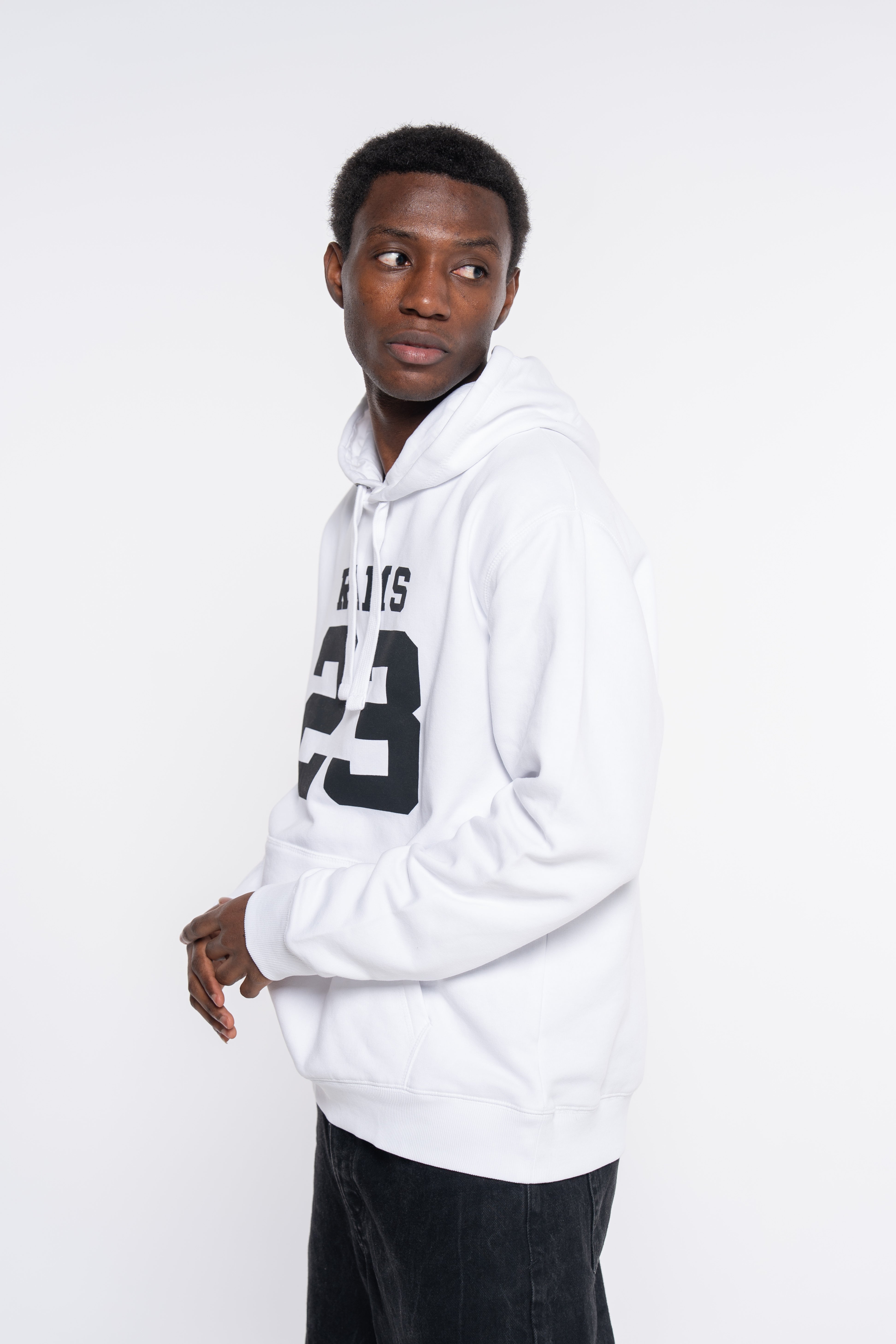 SUDADERA CLASSIC LOGO BLANCO