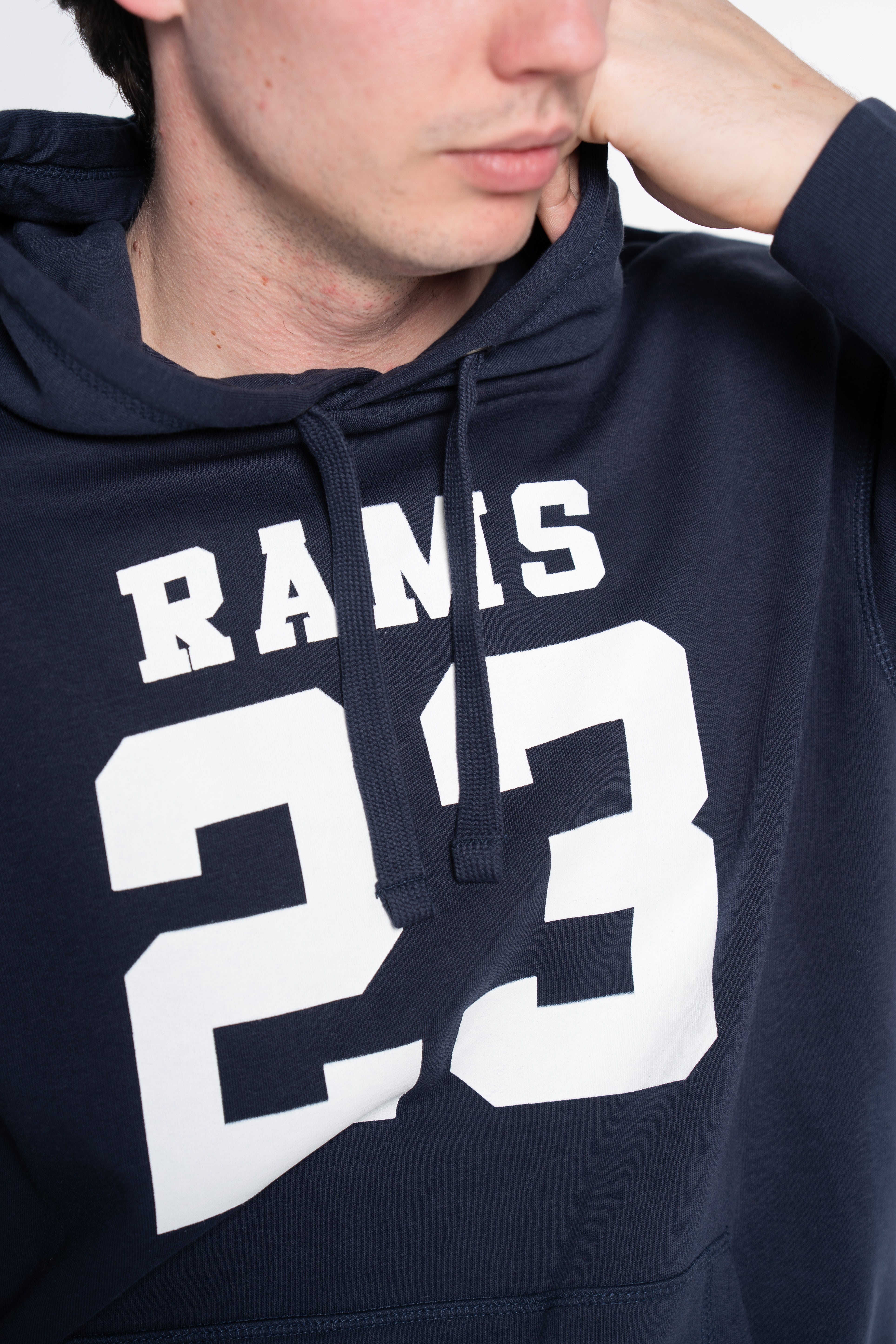 SUDADERA CLASSIC LOGO AZUL MARINO