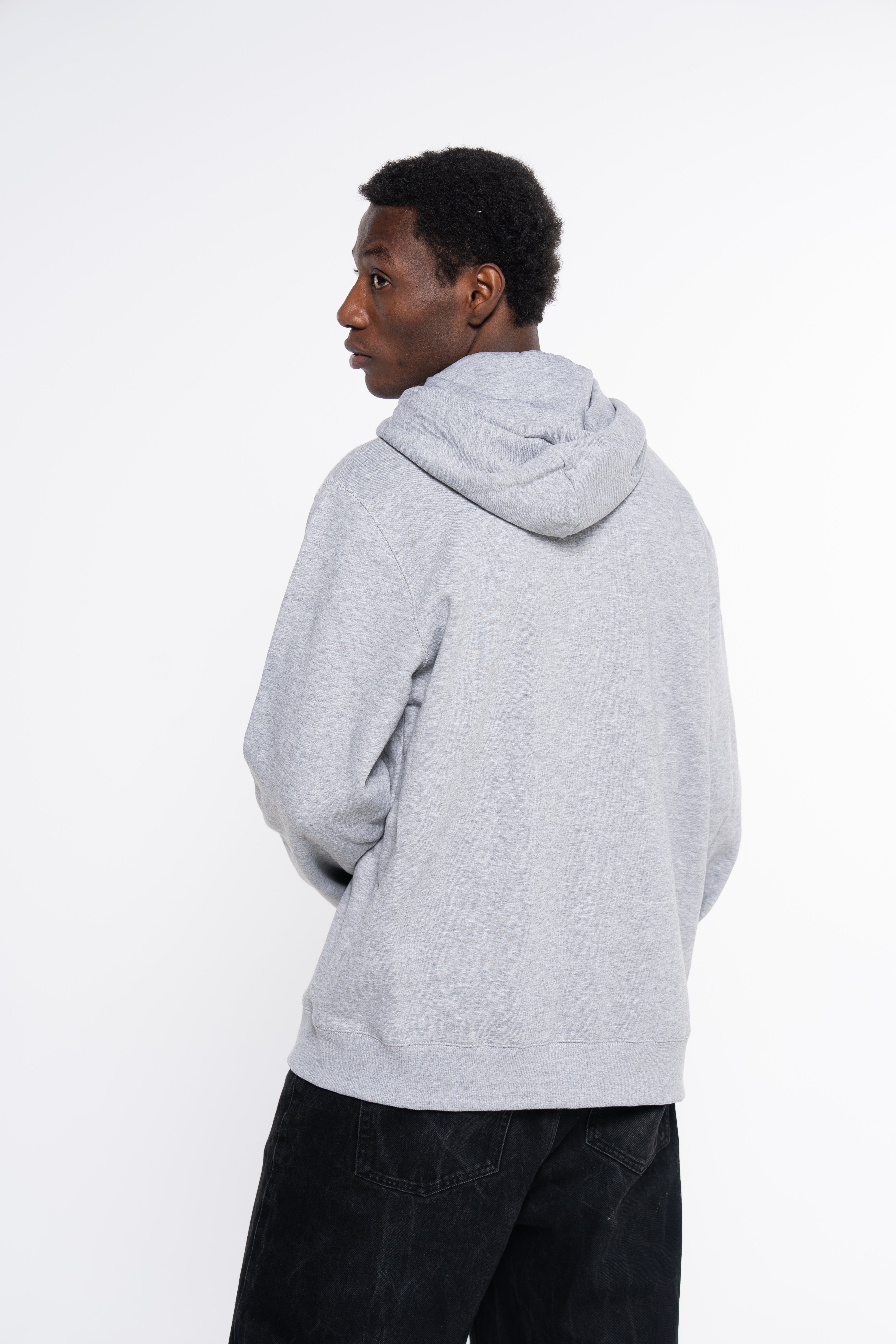 SUDADERA CREMALLERA CLASSIC LOGO GRIS