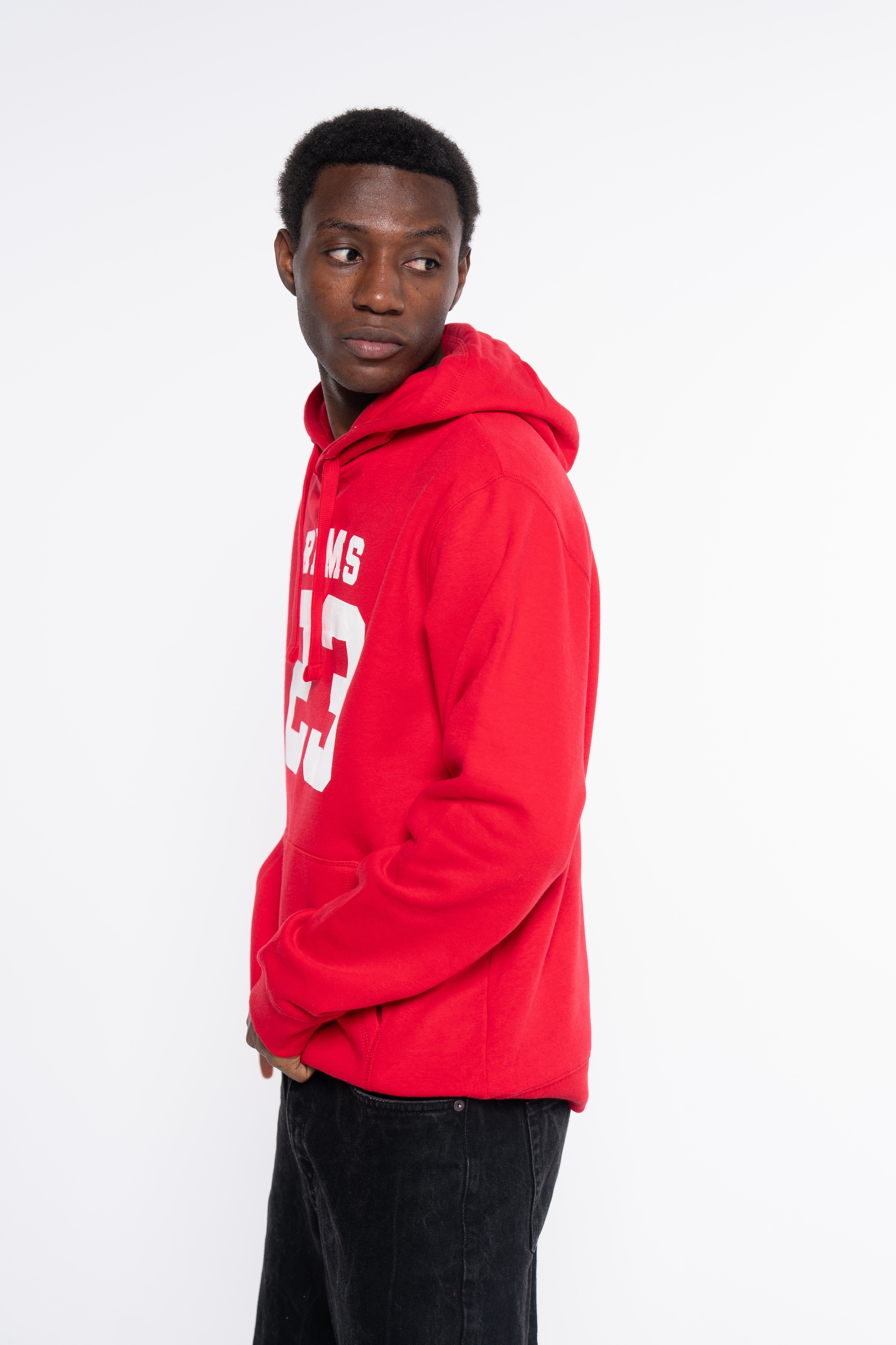 SUDADERA CLASSIC LOGO ROJO