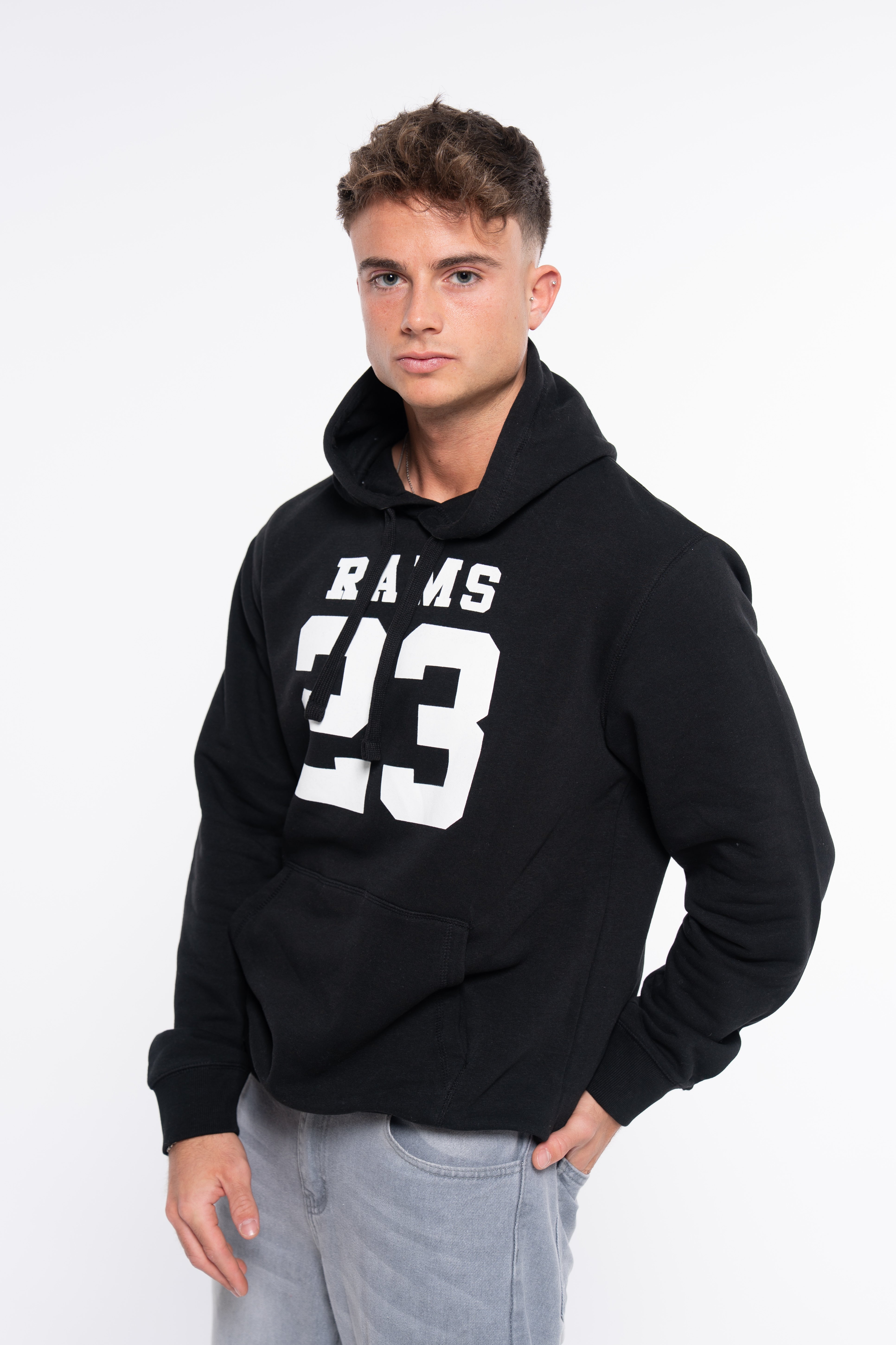 SUDADERA CLASSIC LOGO NEGRO
