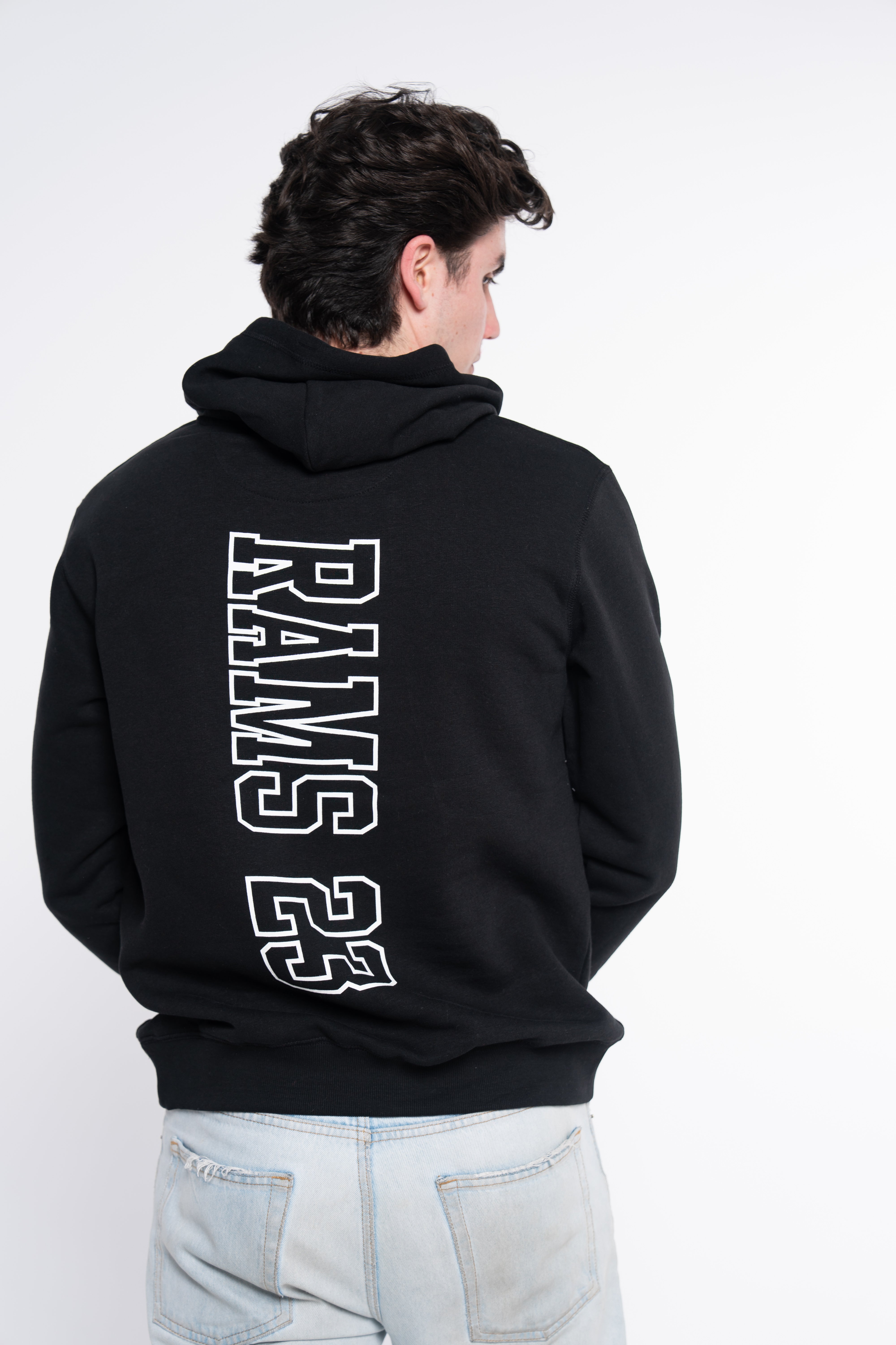 SUDADERA VERTICAL NEGRO