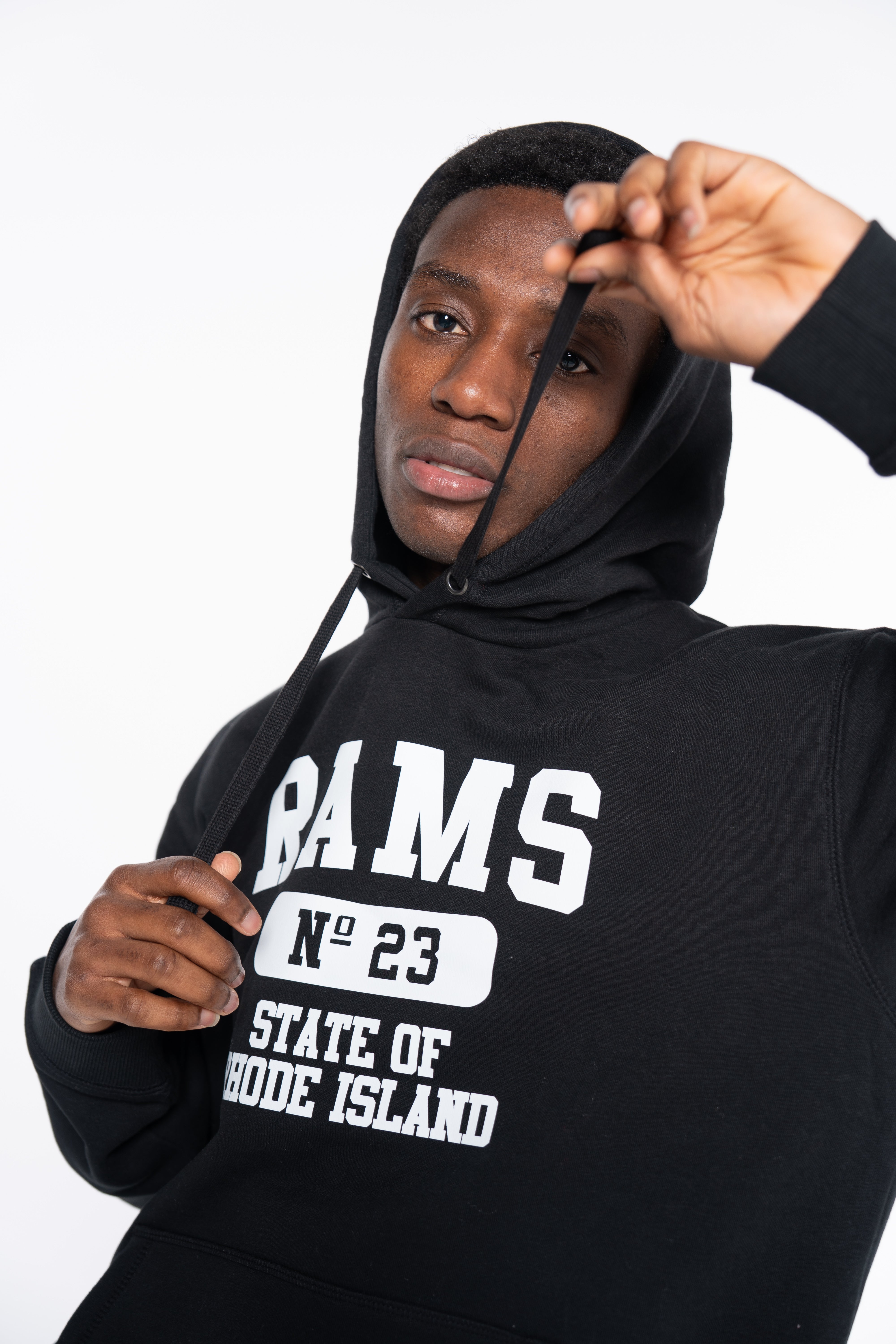 SUDADERA N23 NEGRO