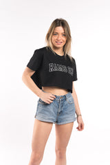 Camiseta Rams Silhouette Negro