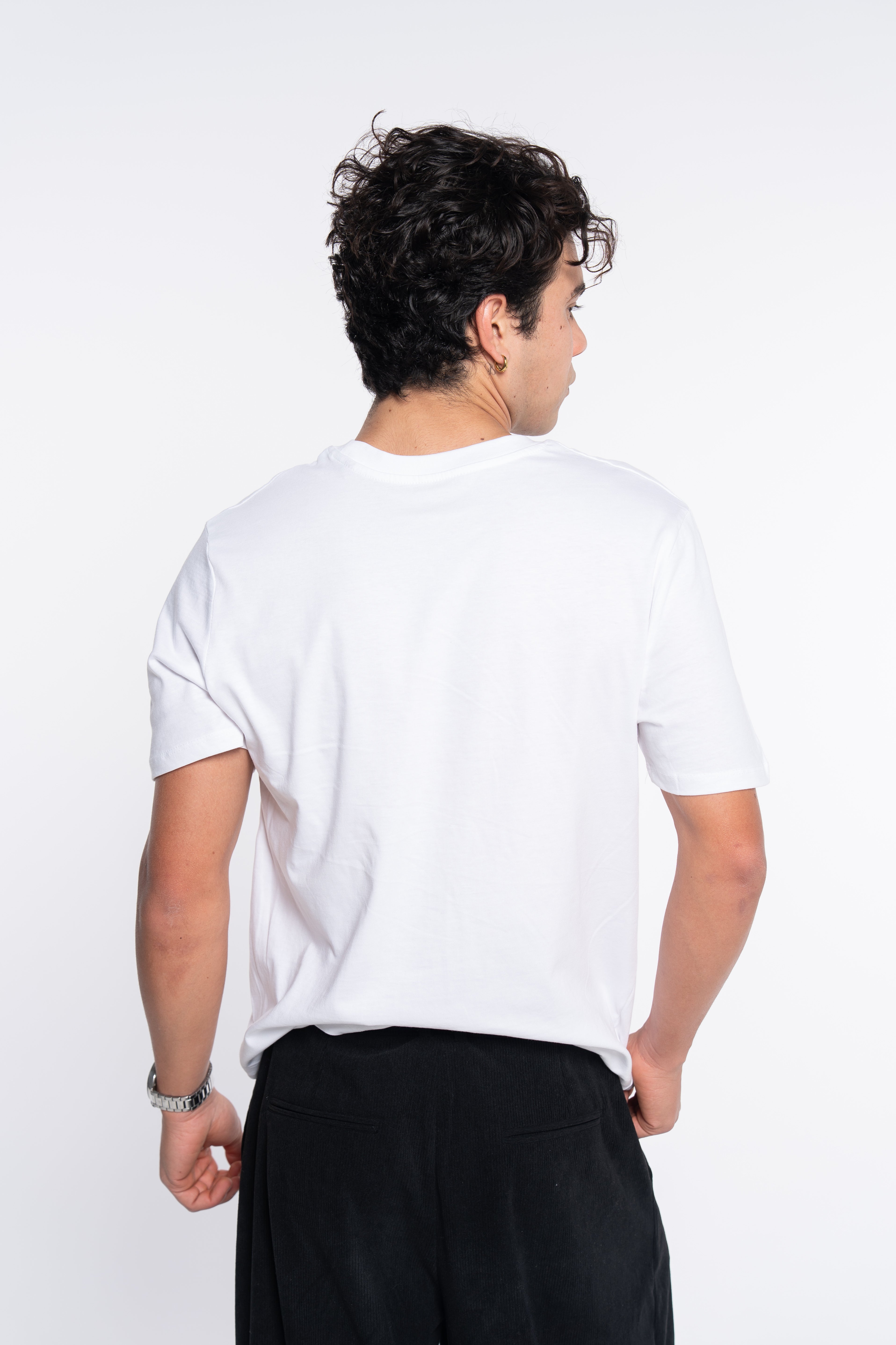 CAMISETA CLASSIC LOGO BLANCO