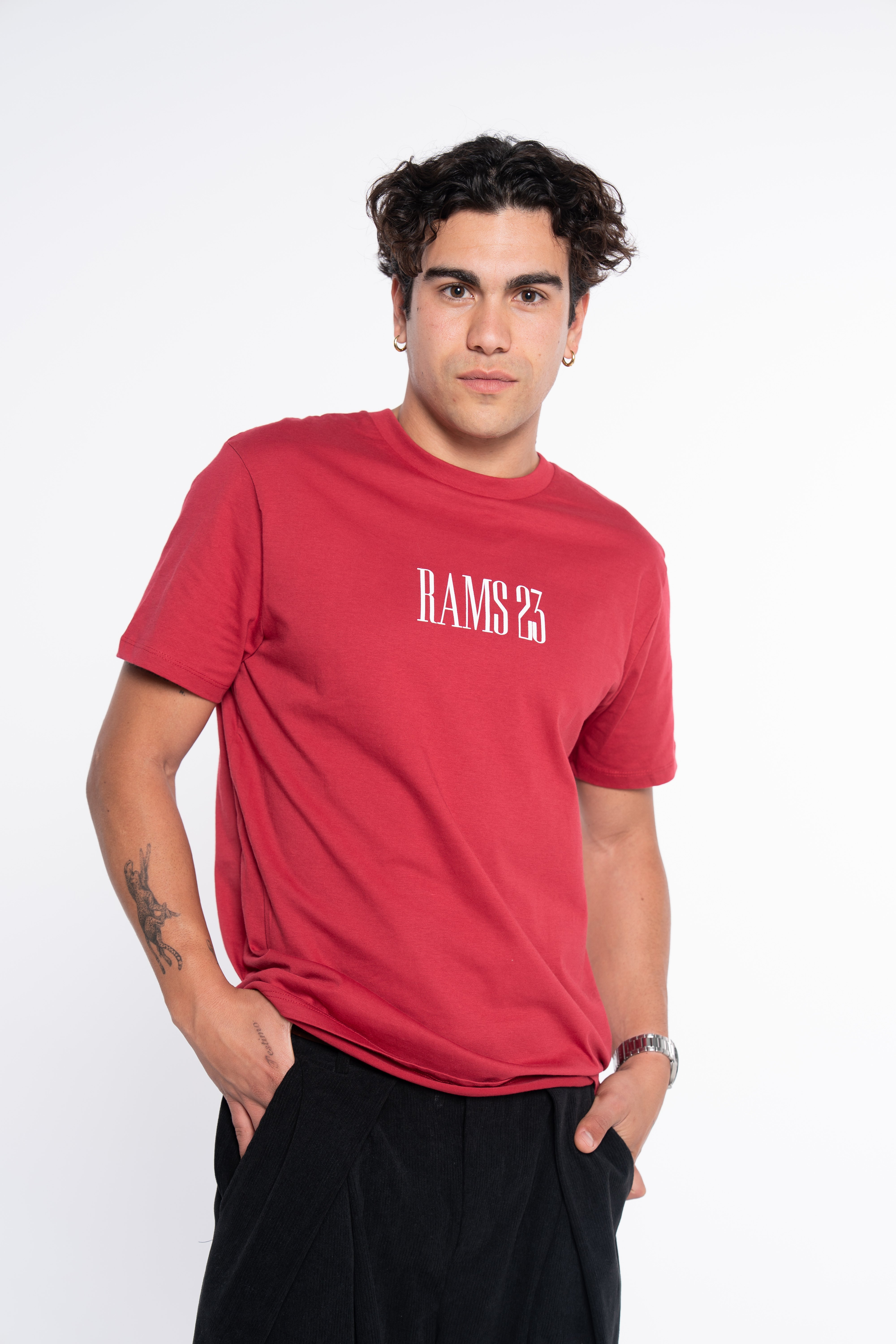 CAMISETA NEWS GRANATE