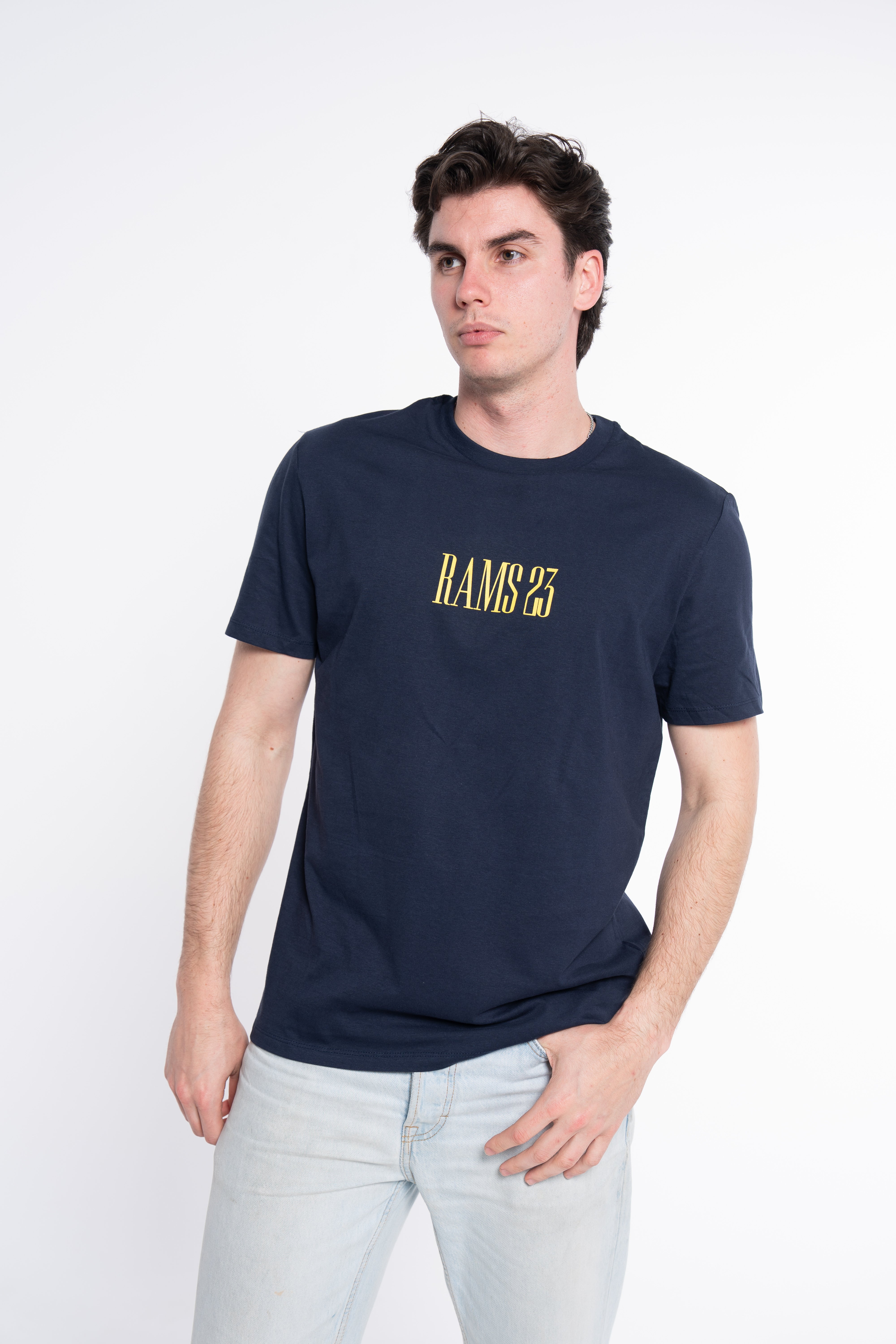 Camisetas RAMS23 CAMISETA NEWS AZUL MARINO – AZUL MARINO