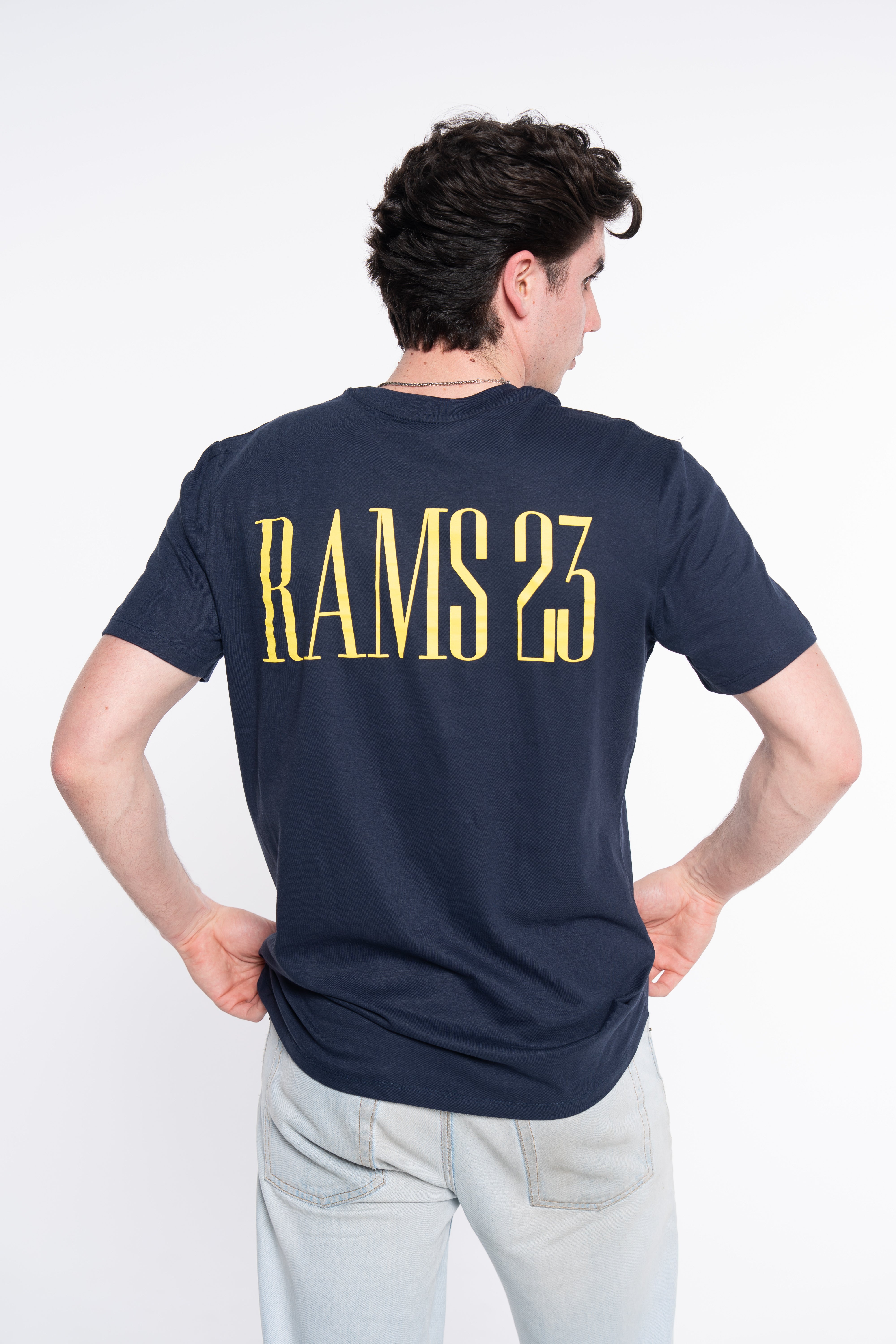 CAMISETA NEWS AZUL MARINO