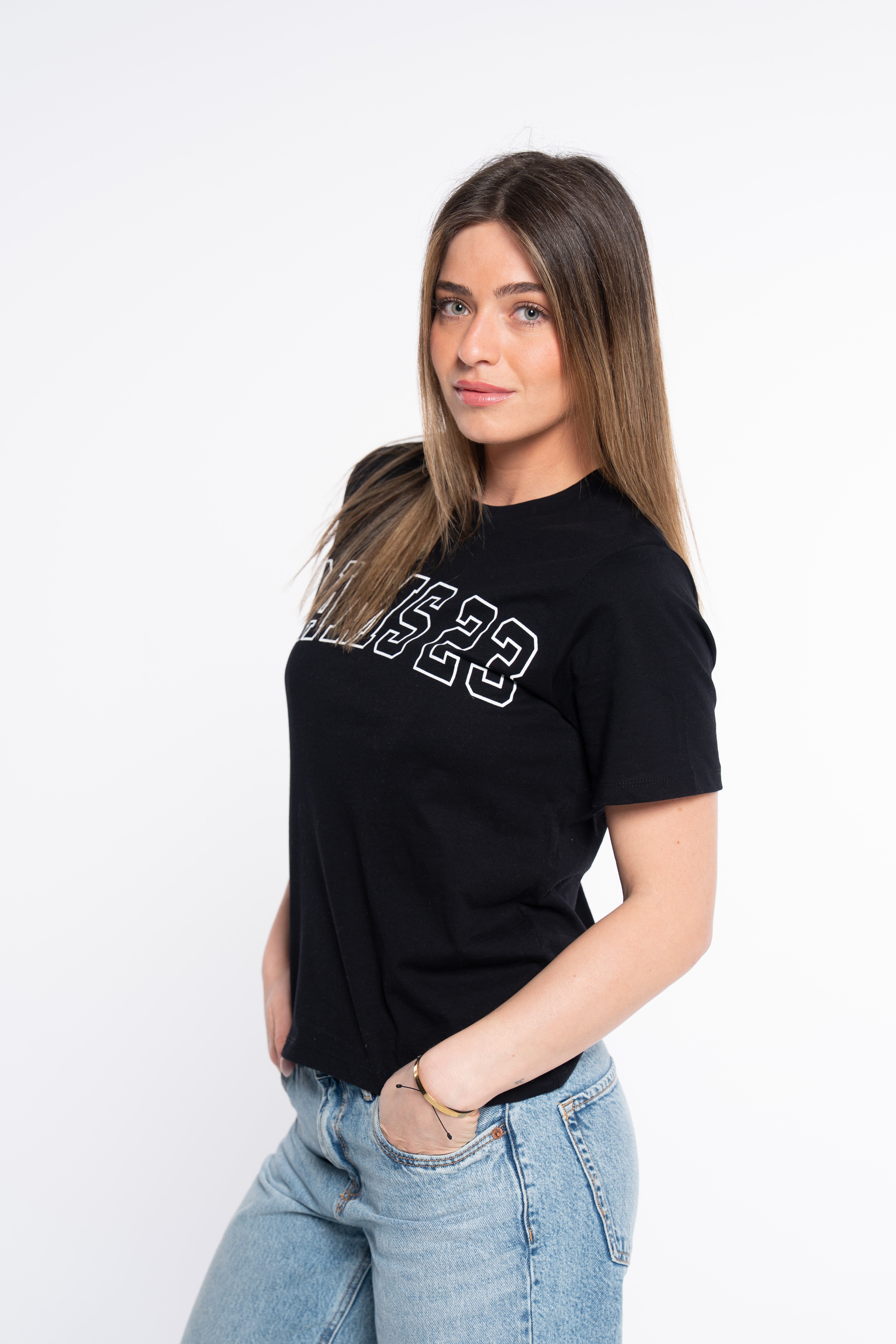 CAMISETA CLASSIC UNIVERSITY NEGRO