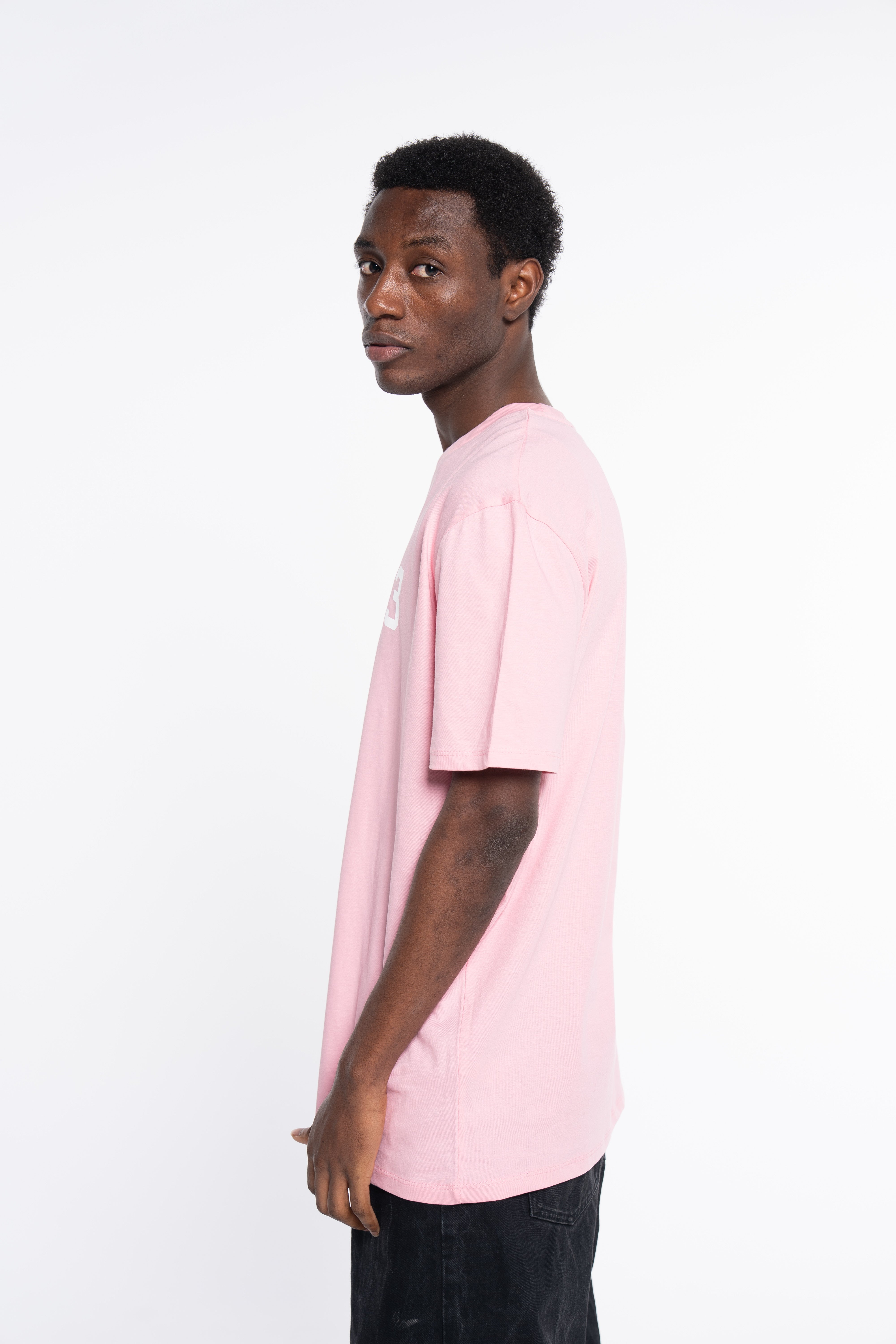 CAMISETA UNIVERSITY LOGO ROSA