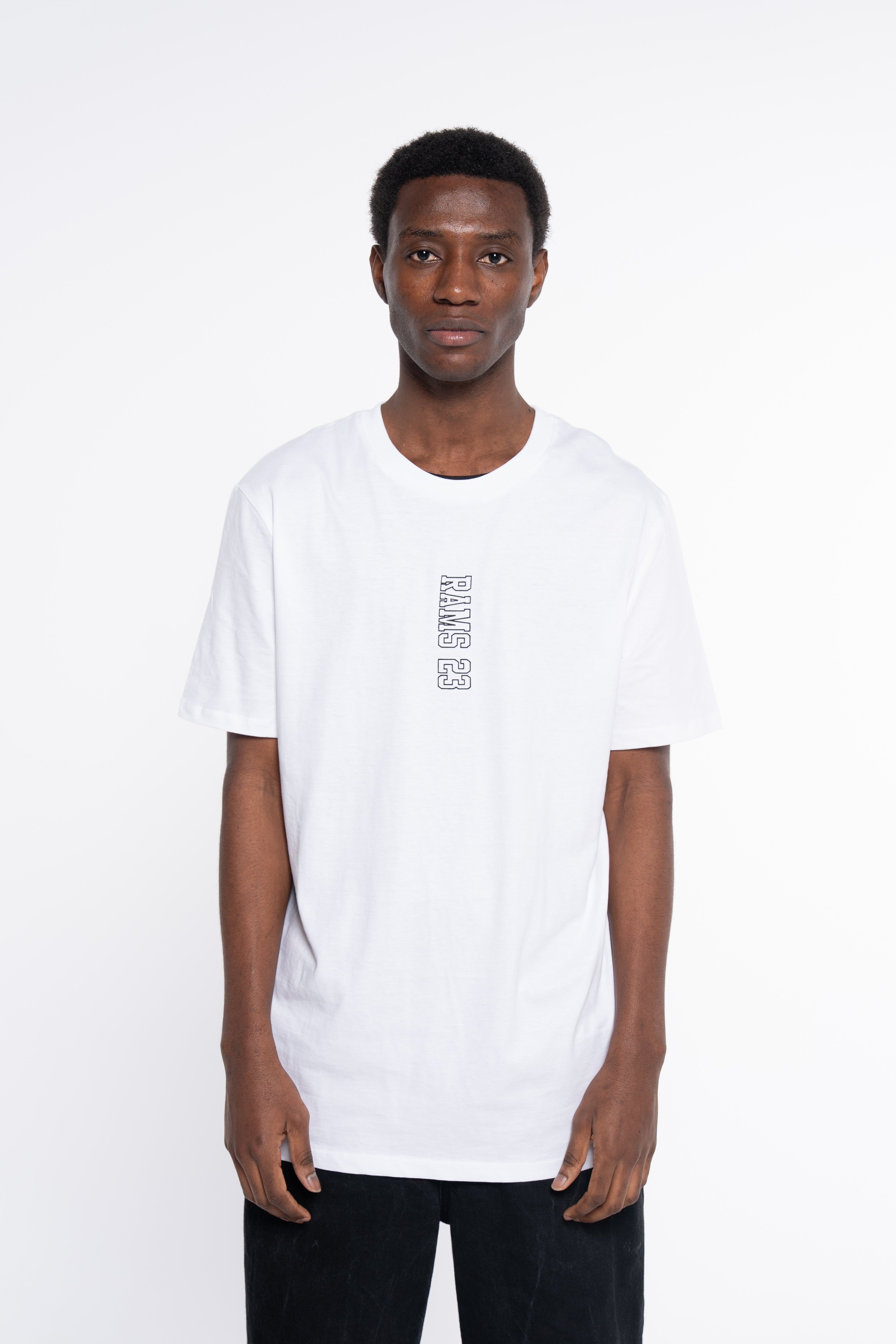 CAMISETA VERTICAL BLANCO