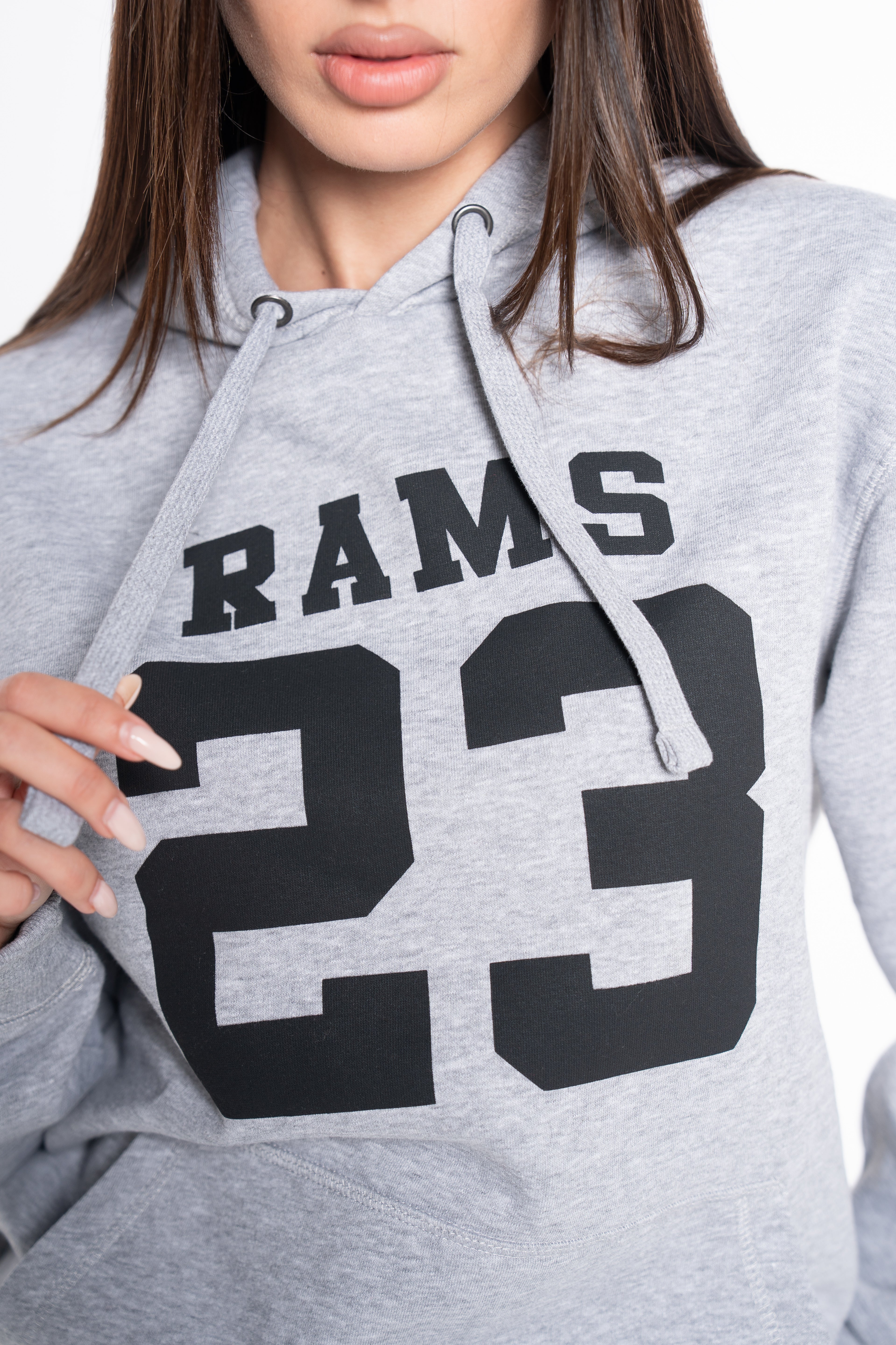 SUDADERA CLASSIC LOGO GRIS
