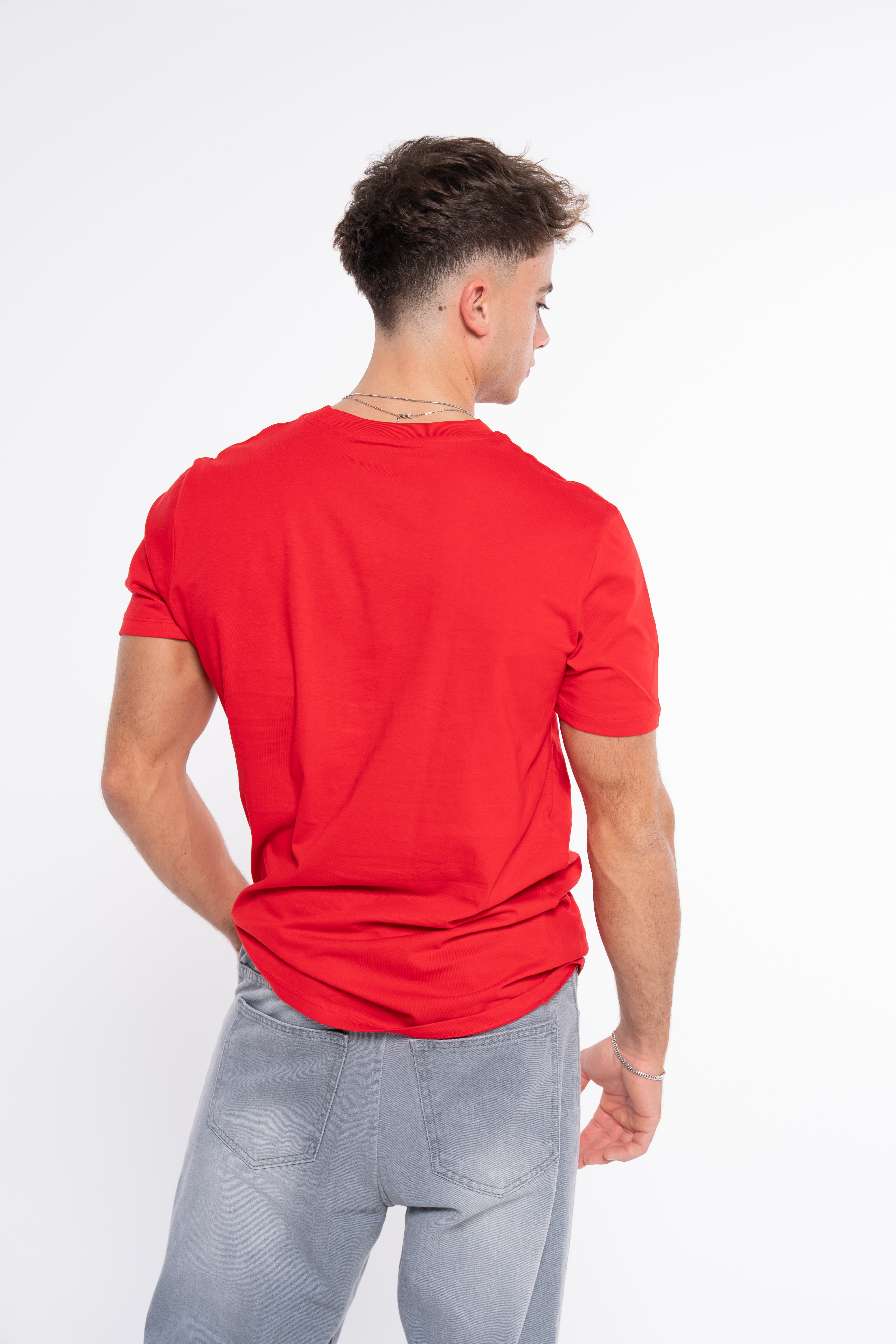 CAMISETA UNIVERSITY LOGO ROJO