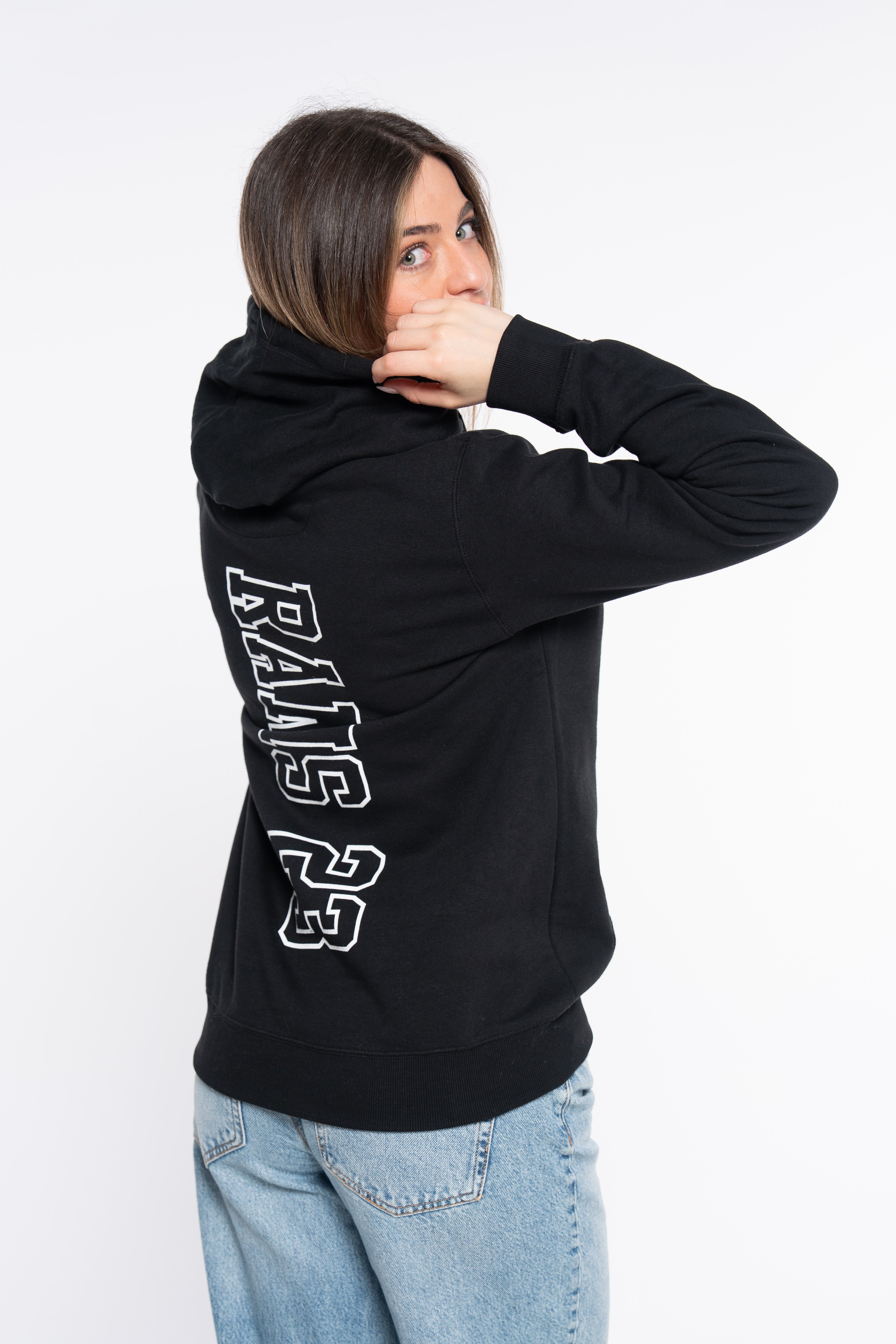 SUDADERA VERTICAL NEGRO
