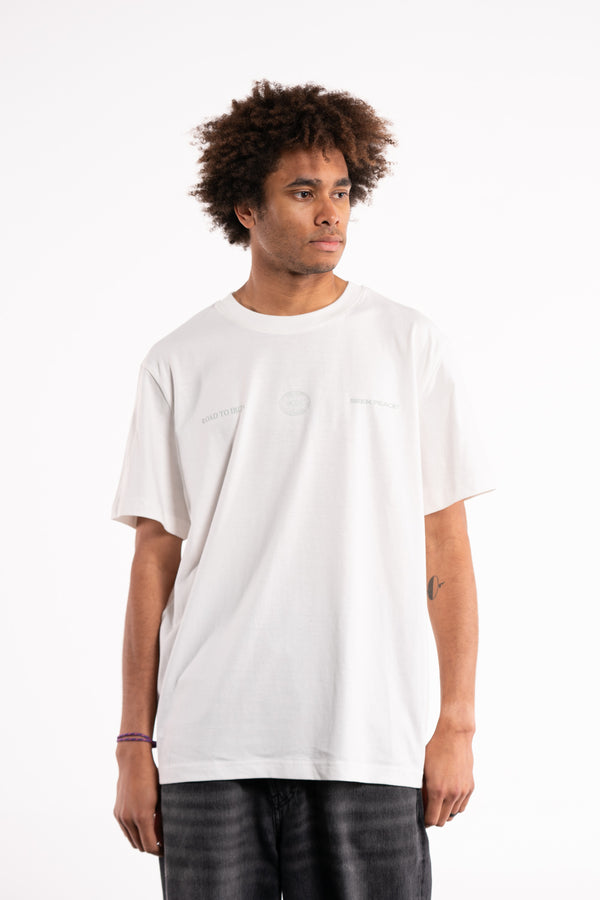 CAMISETA OVERSIZE SEEK PEACE OFF WHITE