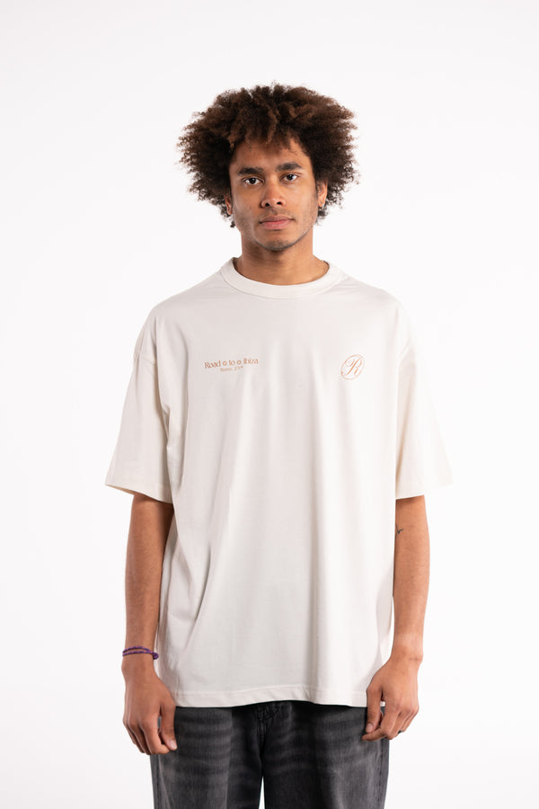 CAMISETA OVERSIZE ROAD TO IBIZA OFF WHITE