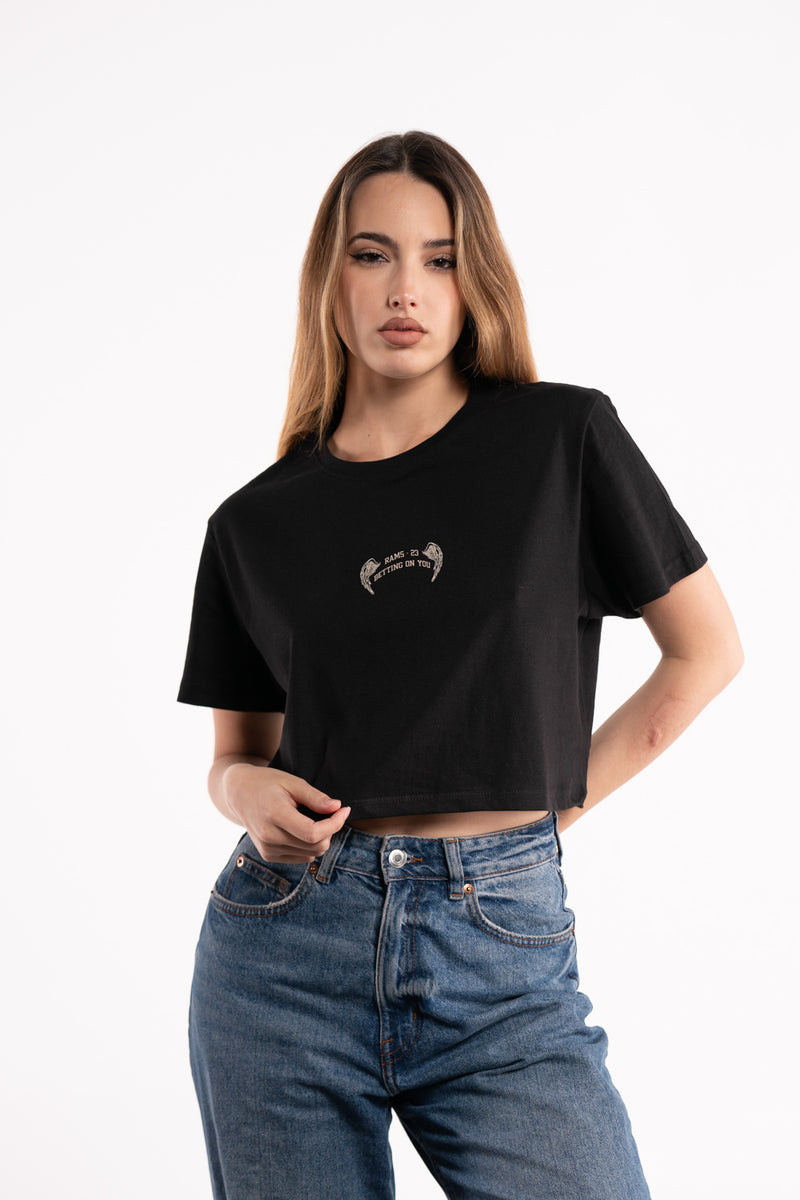 CAMISETA ALAS Negro