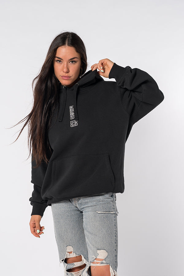 Sudadera Vertical Negro