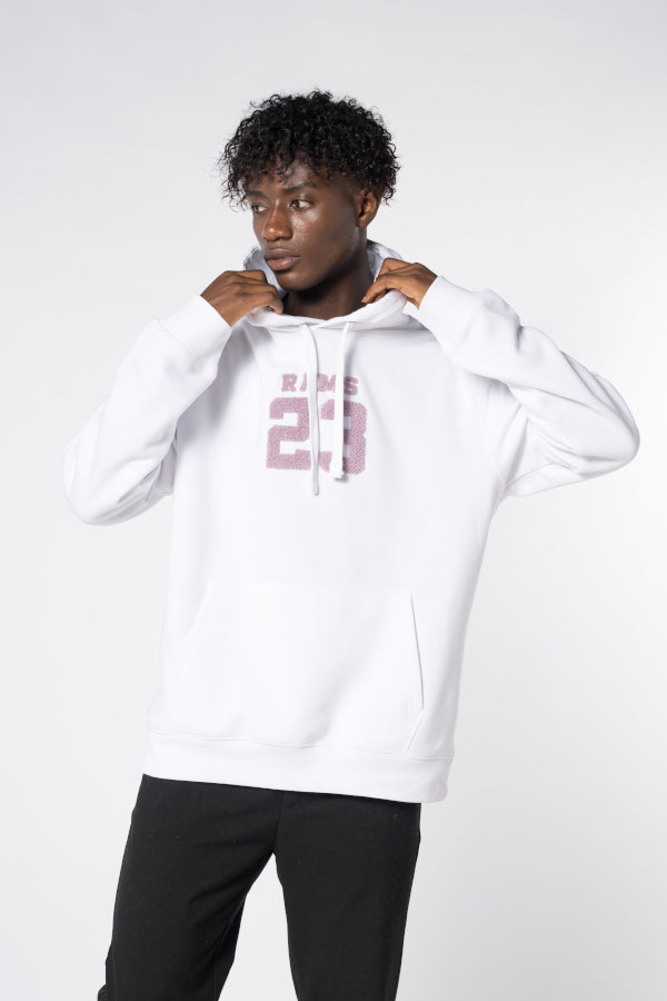 Sudadera Vinilo 3D (Organic) Blanco