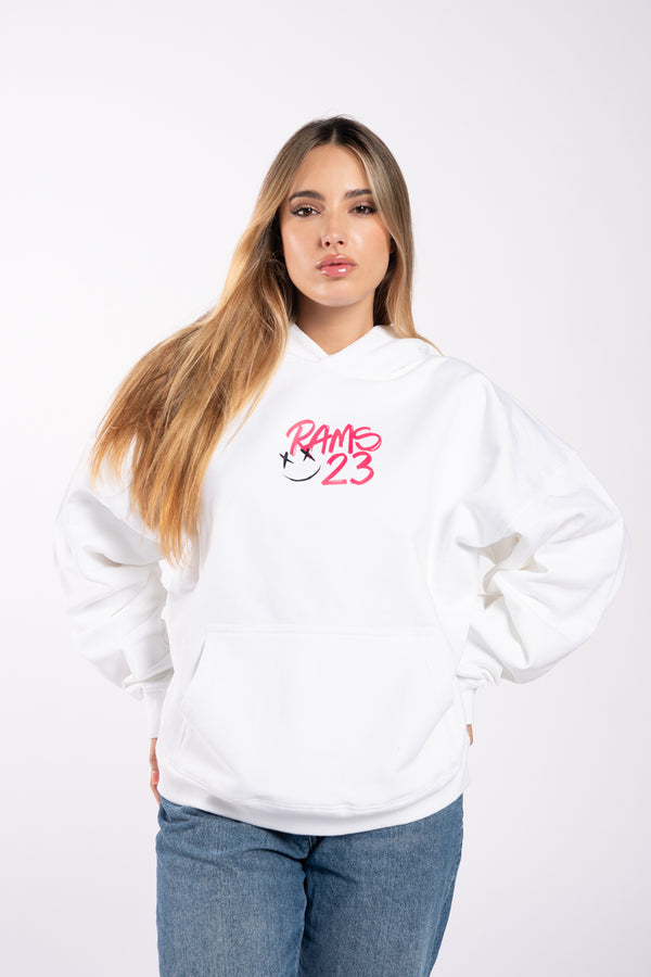 Sudadera Graffiti Betting on You  Blanco