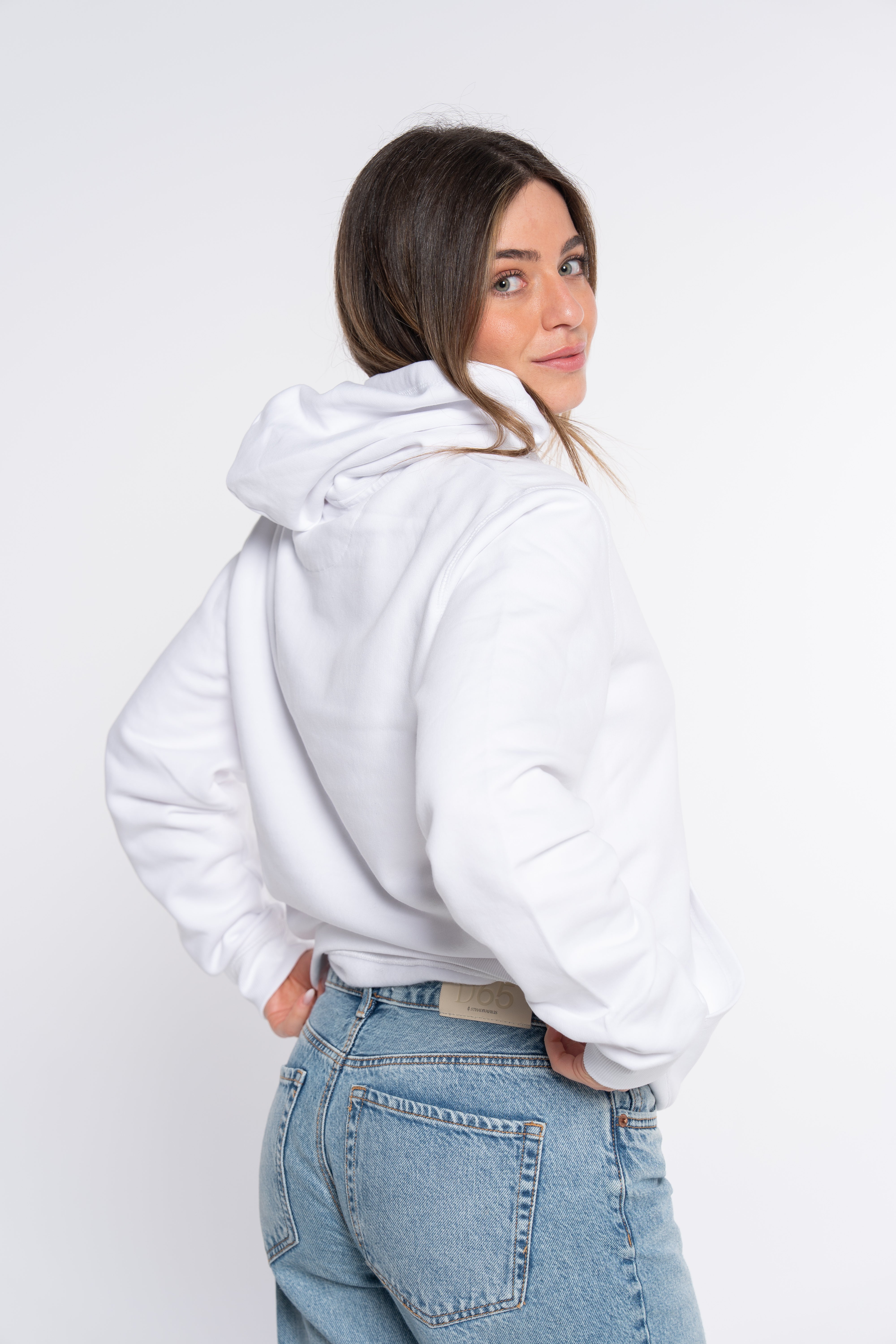 SUDADERA AVIADOR 23 BLANCO