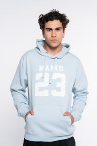 SUDADERA CLASSIC LOGO AZUL CLARO