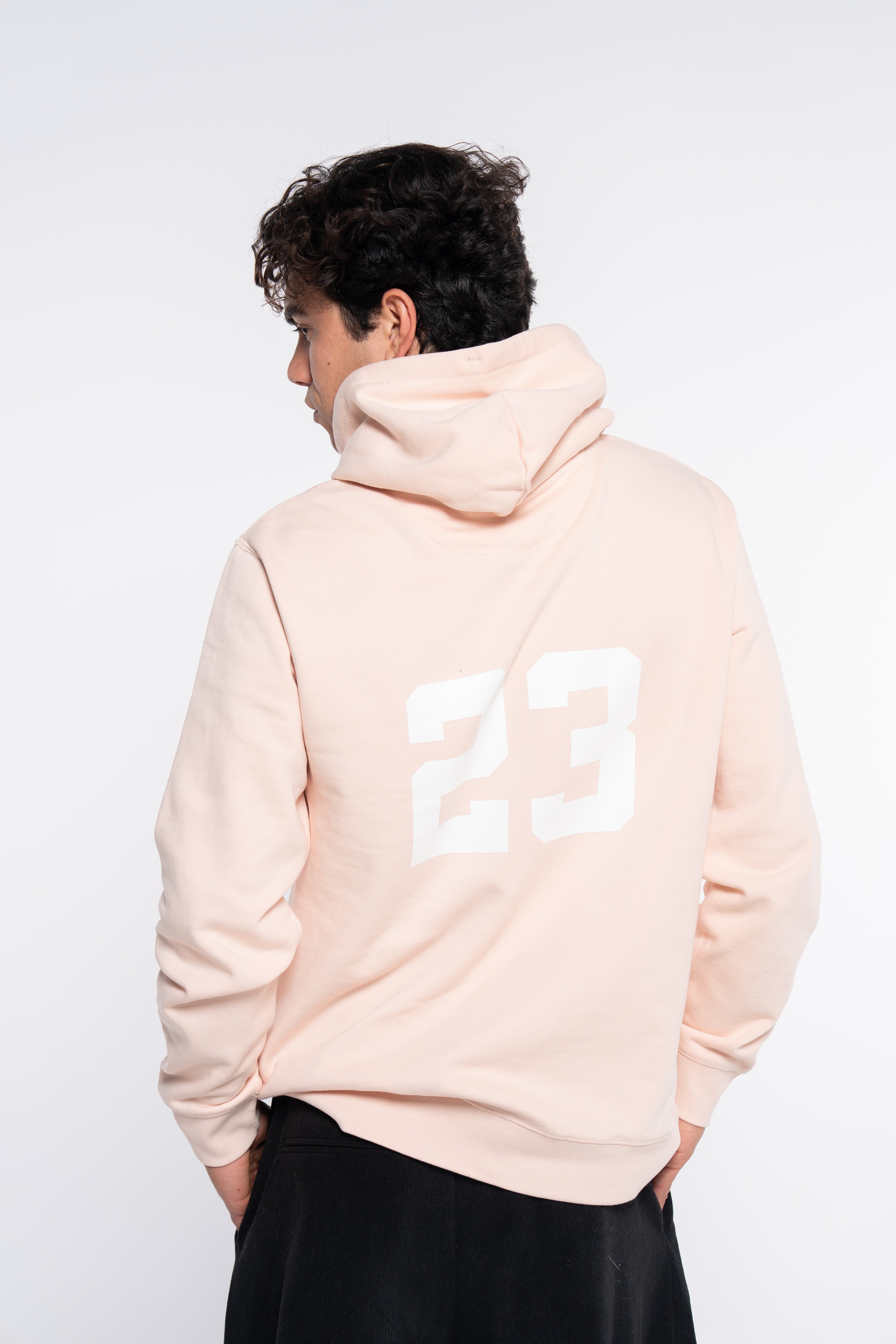 SUDADERA CLASSIC LOGO ROSA