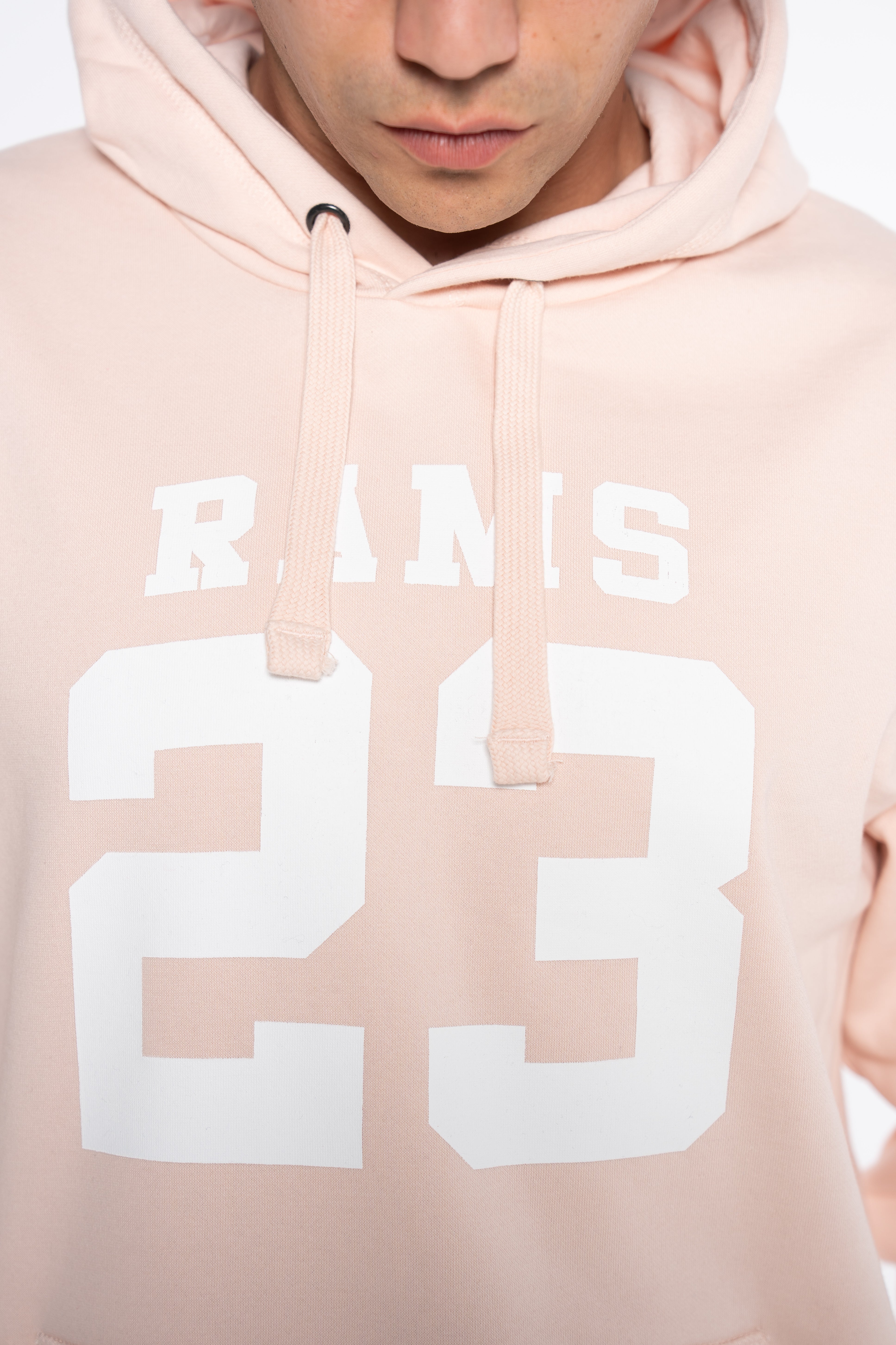 SUDADERA CLASSIC LOGO ROSA