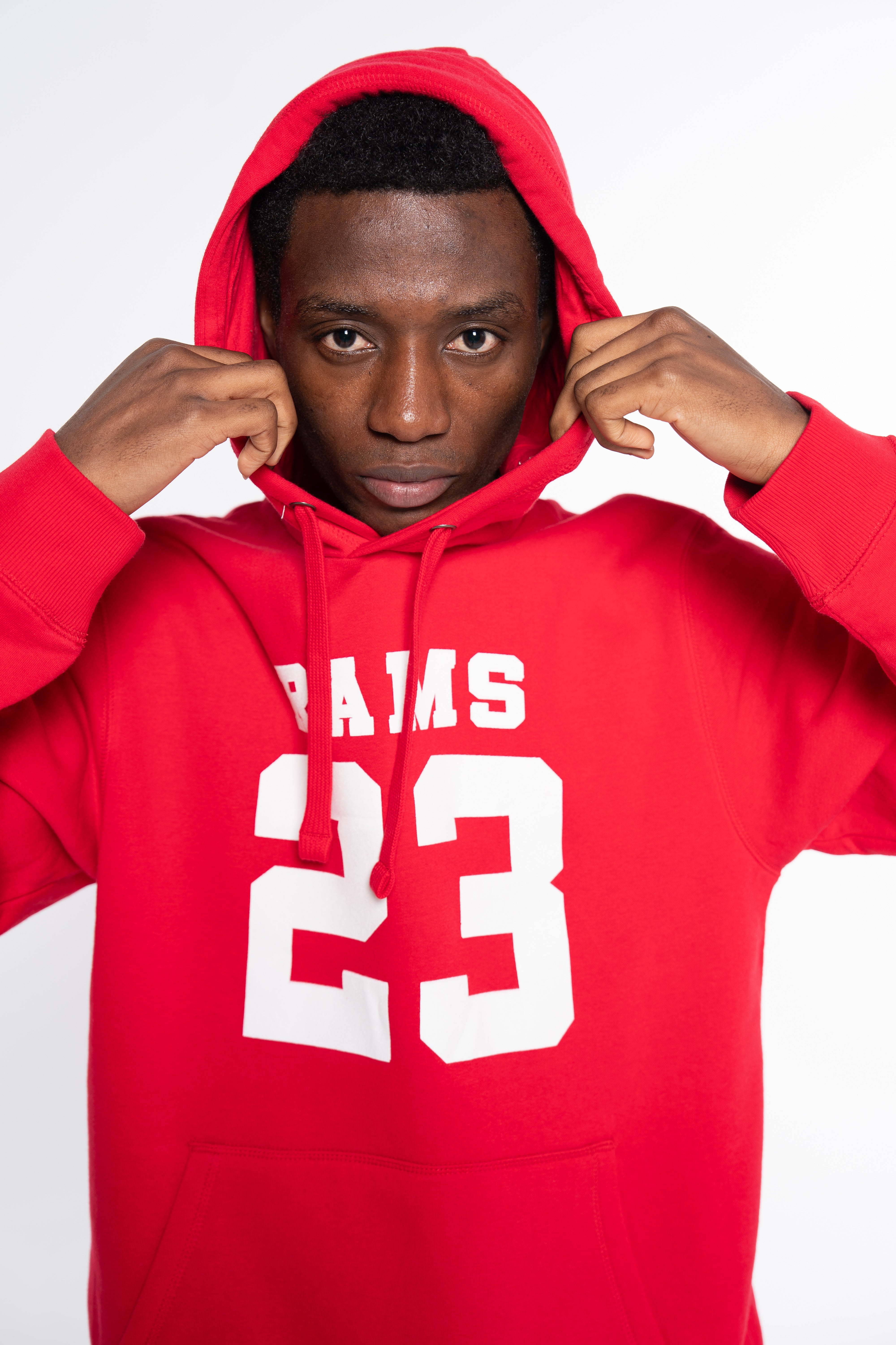 SUDADERA CLASSIC LOGO ROJO
