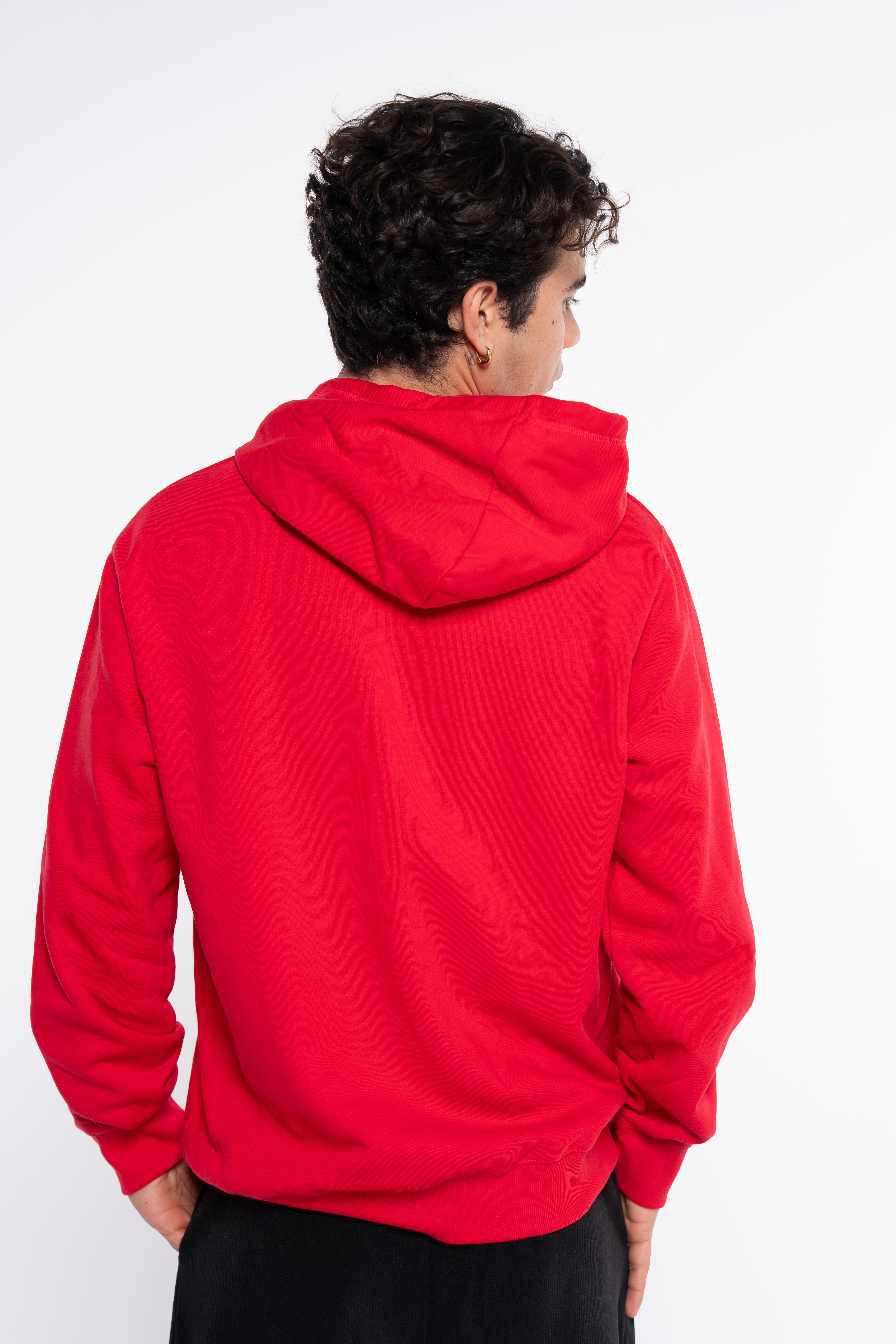 SUDADERA CREMALLERA CLASSIC LOGO ROJO