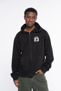 SUDADERA CREMALLERA CLASSIC LOGO NEGRO