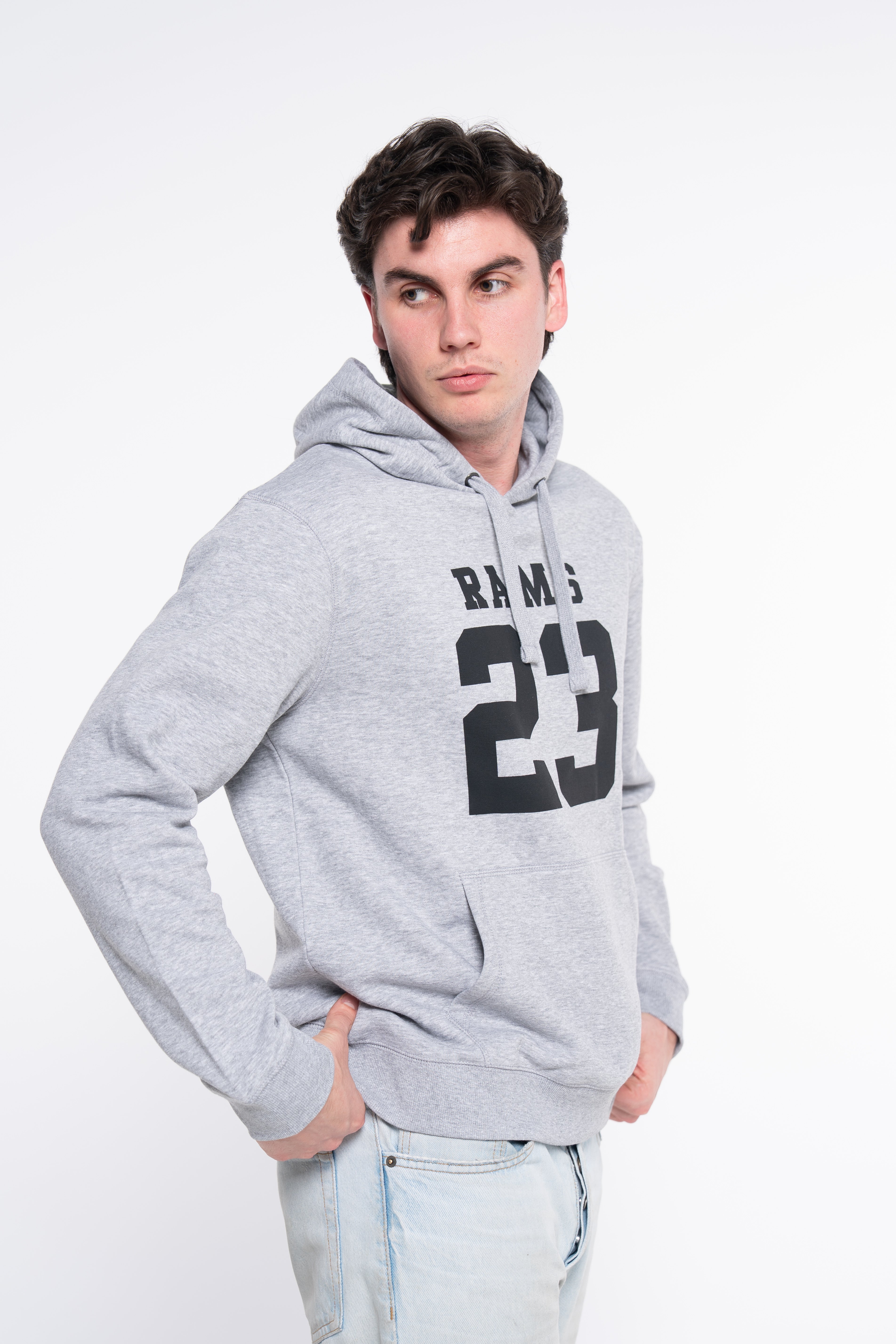 SUDADERA CLASSIC LOGO GRIS