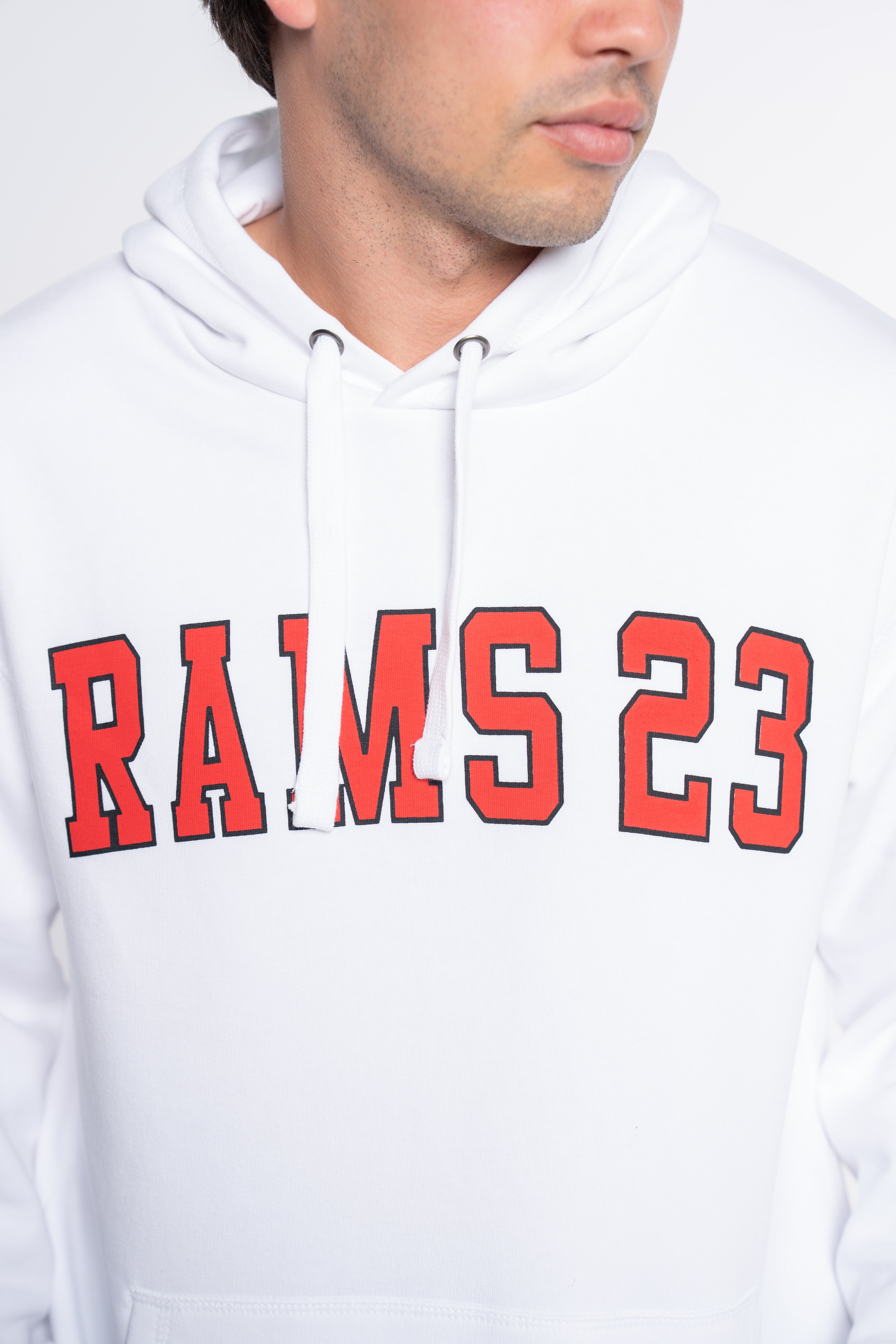 SUDADERA UNIVERSITY BLANCO