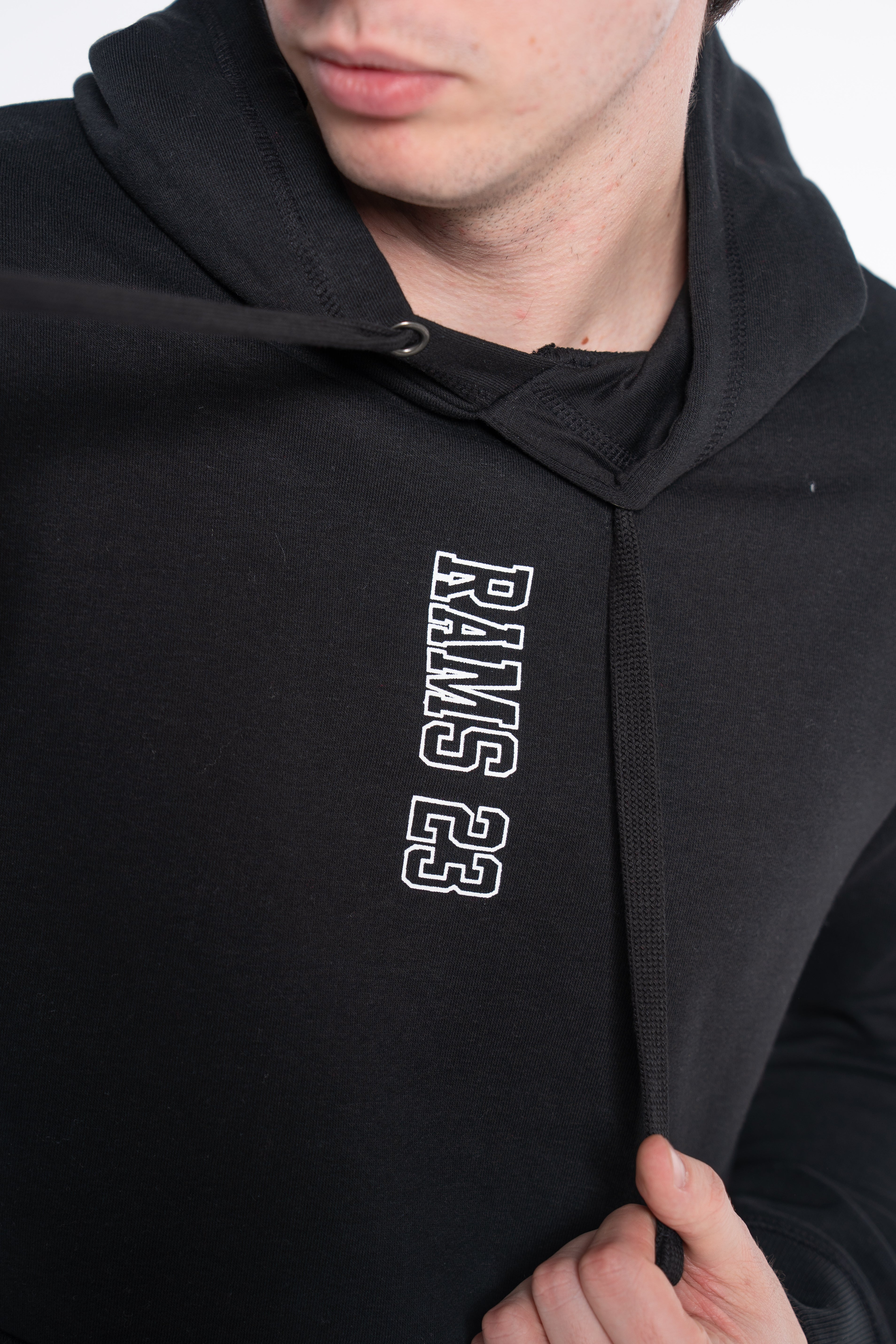 SUDADERA VERTICAL NEGRO