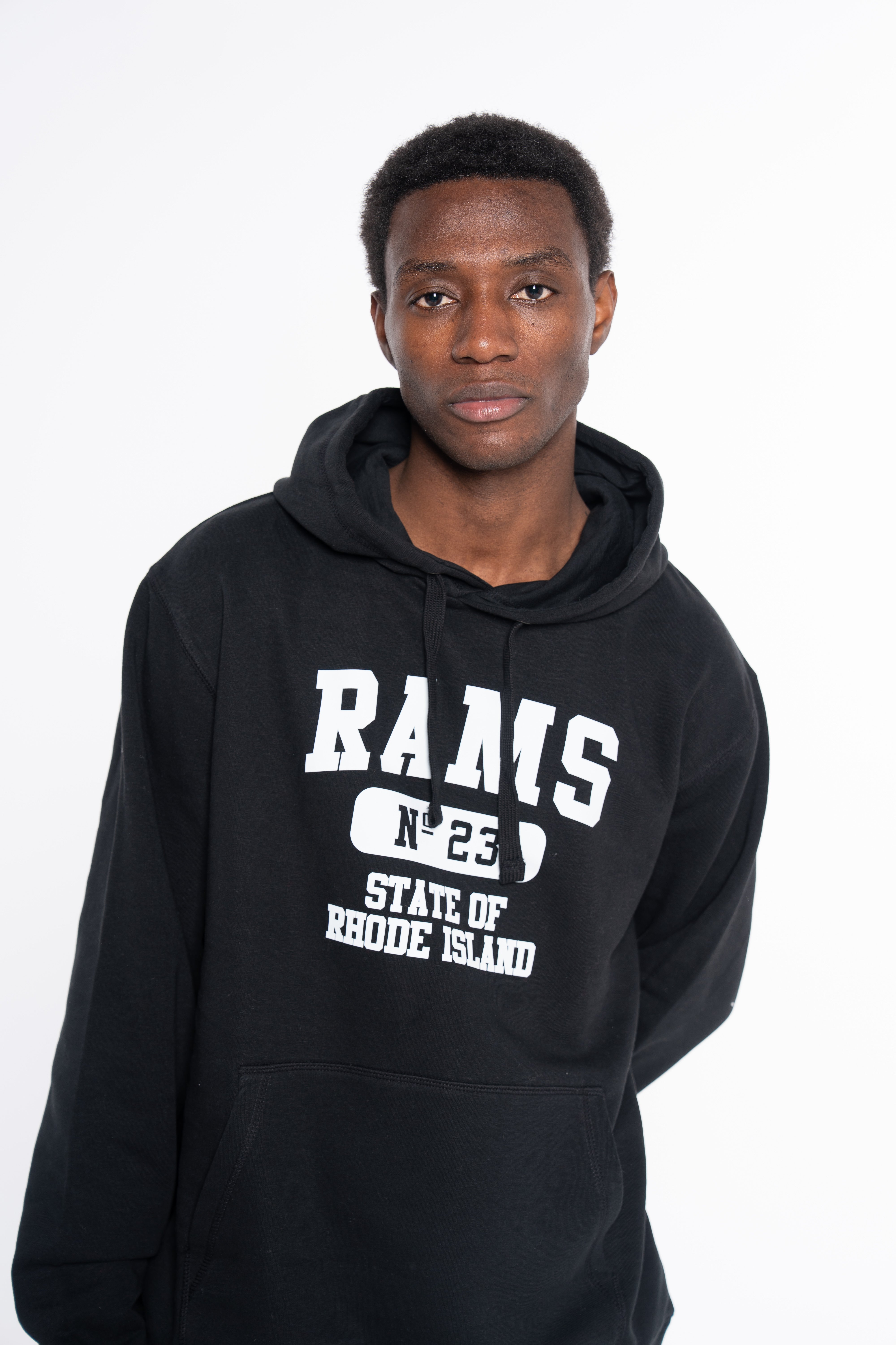 SUDADERA N23 NEGRO