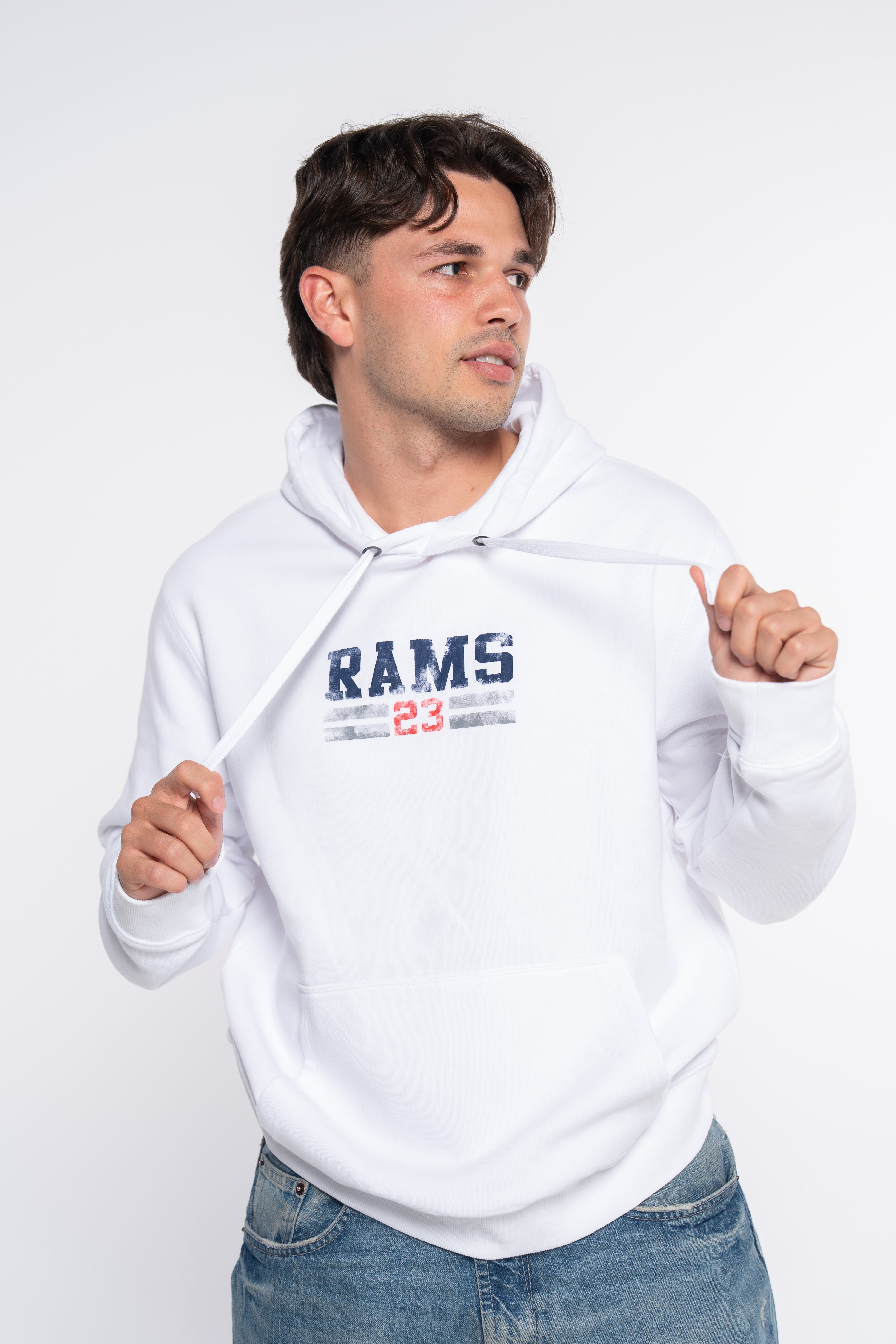 SUDADERA AVIADOR 23 BLANCO