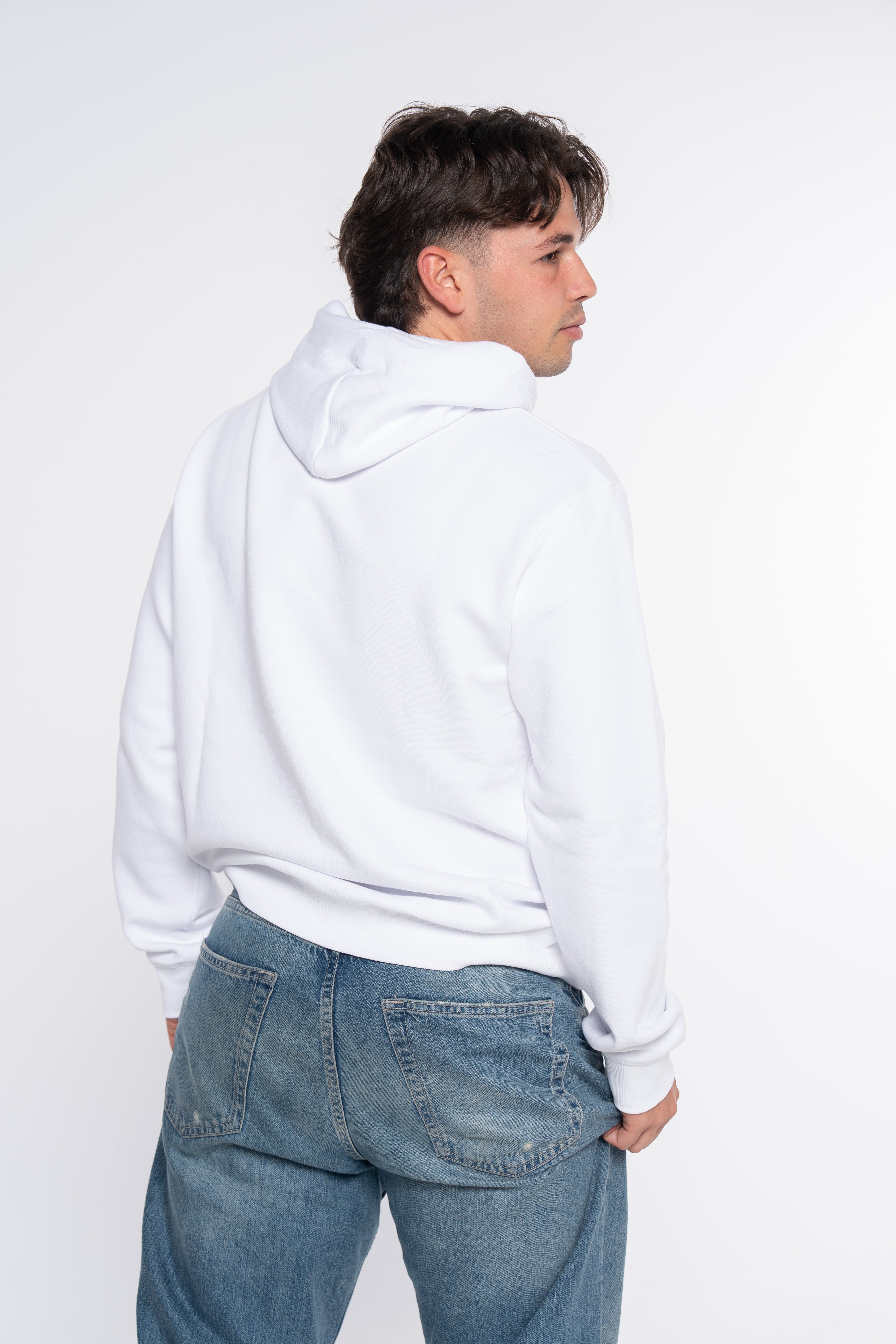 SUDADERA AVIADOR 23 BLANCO