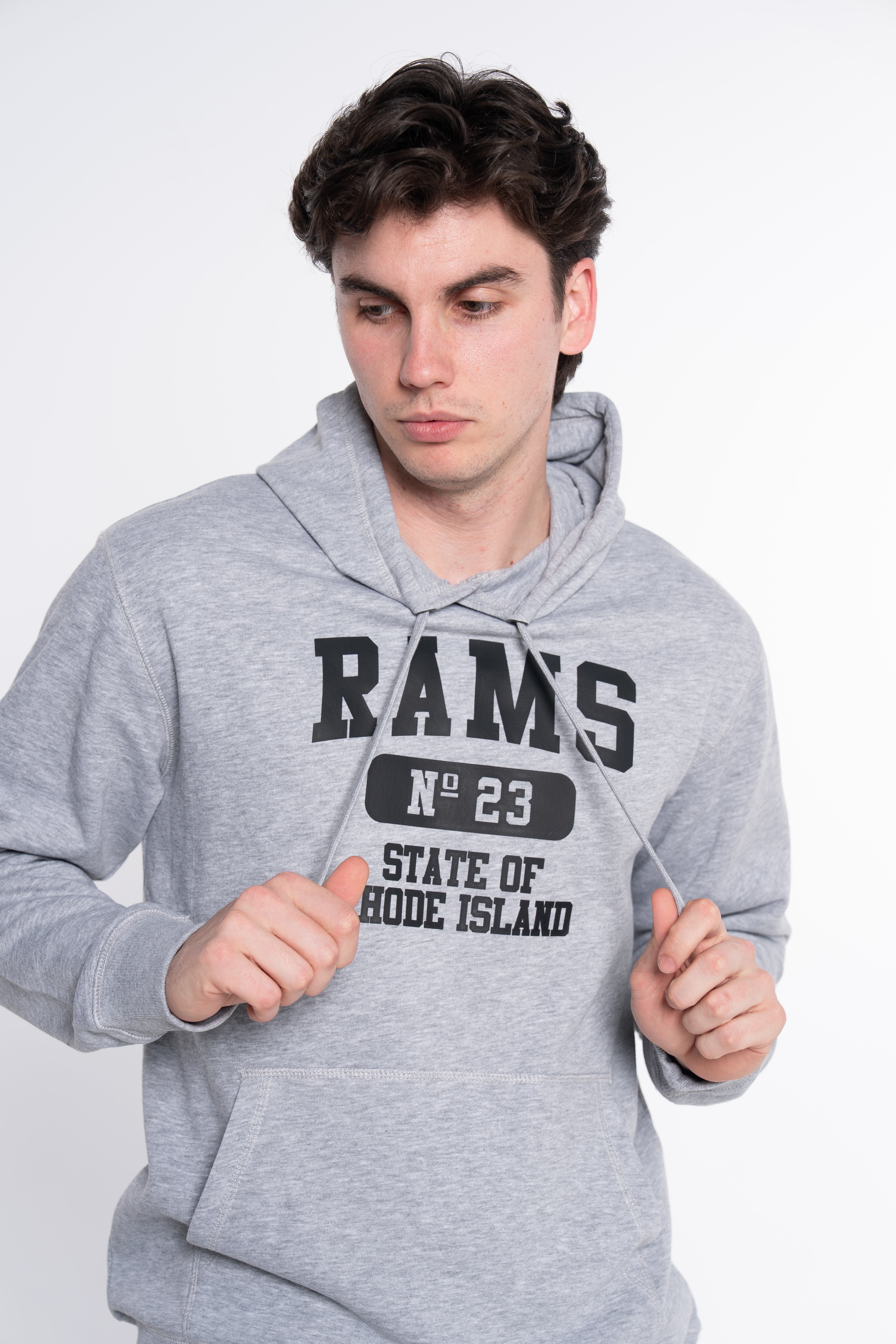 SUDADERA N23 GRIS