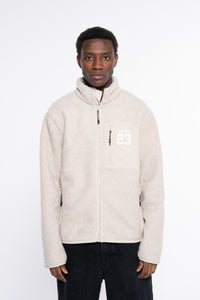 CHAQUETA SHERPA CREMA