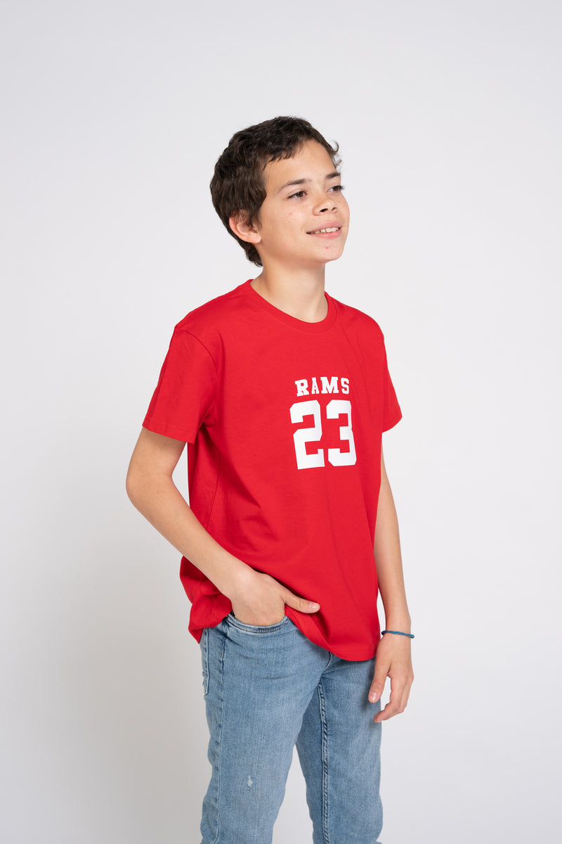 Camiseta Kid Roja Estampado Classic