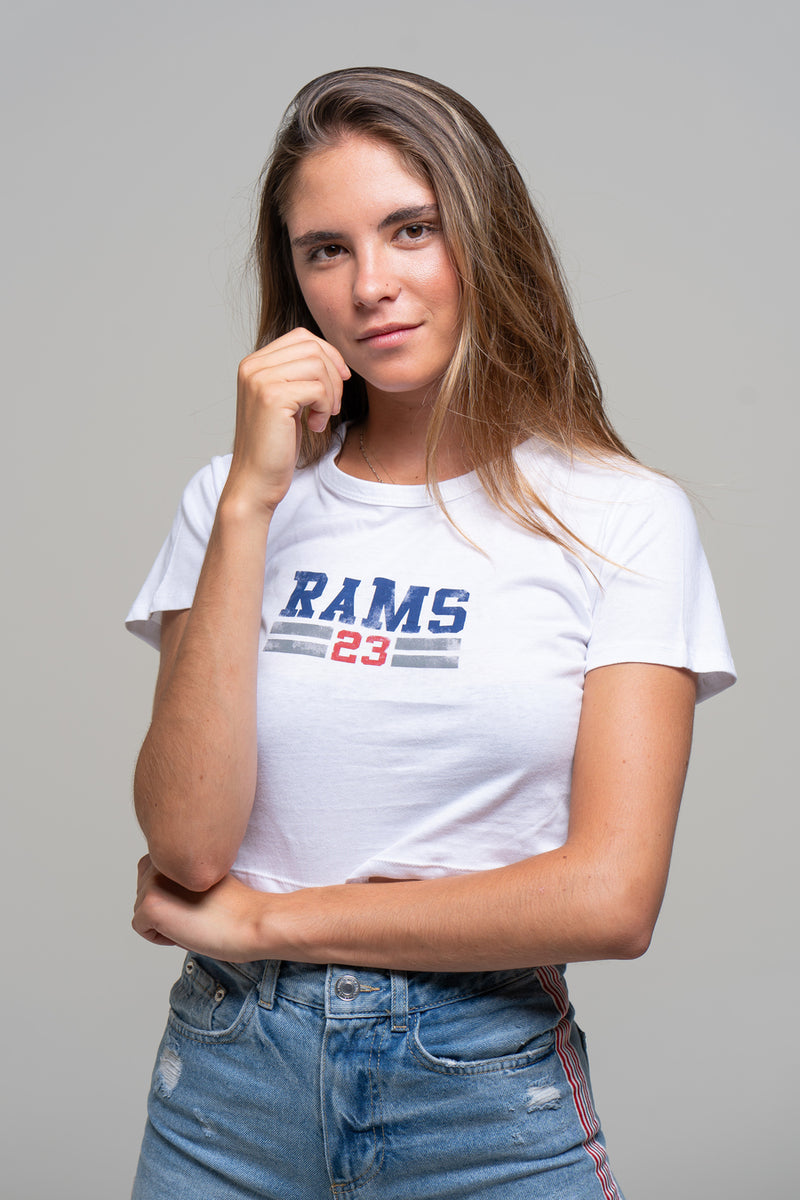 Camiseta Rams 23 New Logo Blanco