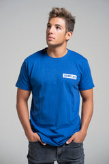 Rams 23 Estampado Rectangular Pequeño Azul/Blanco