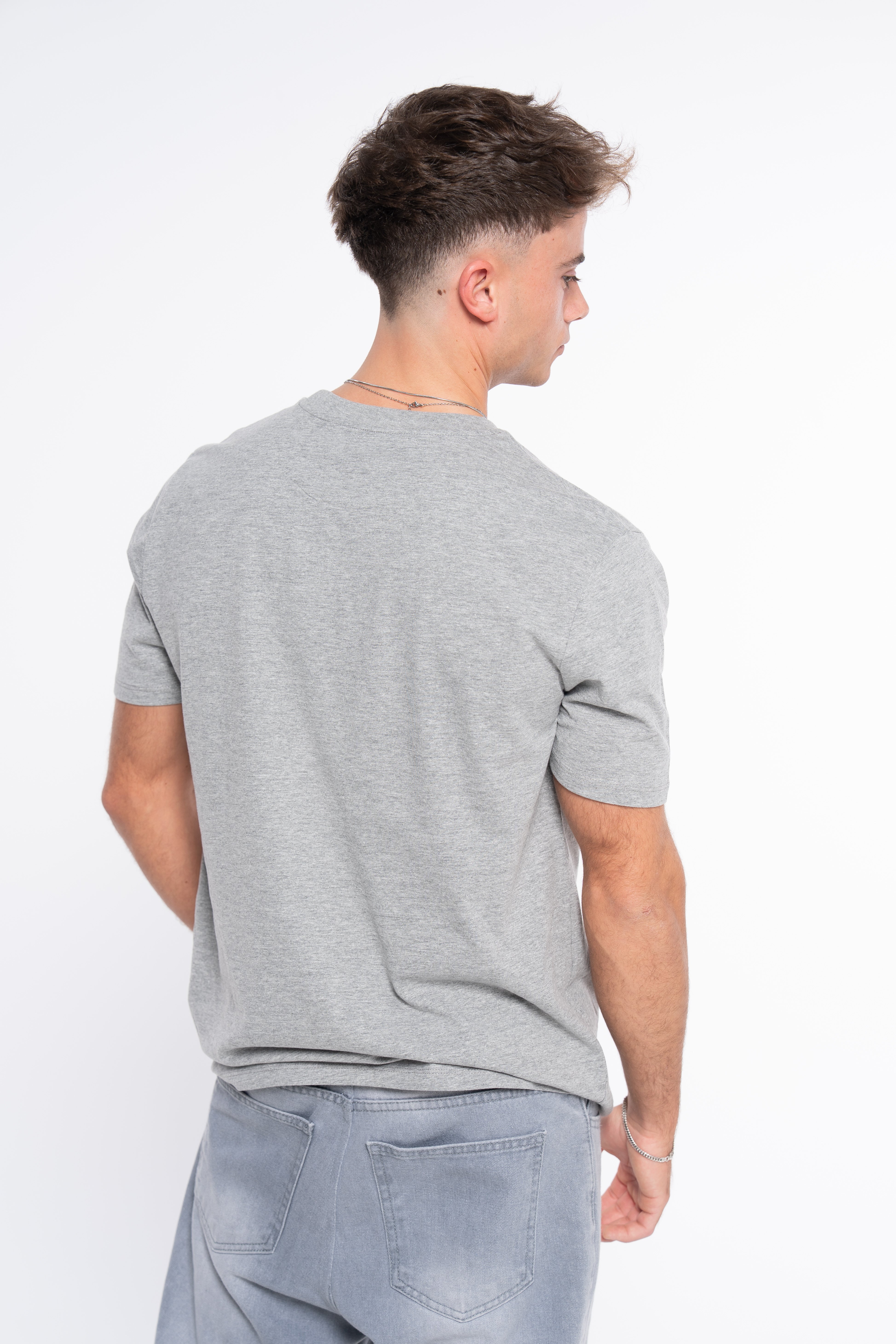 CAMISETA CLASSIC LOGO GRIS