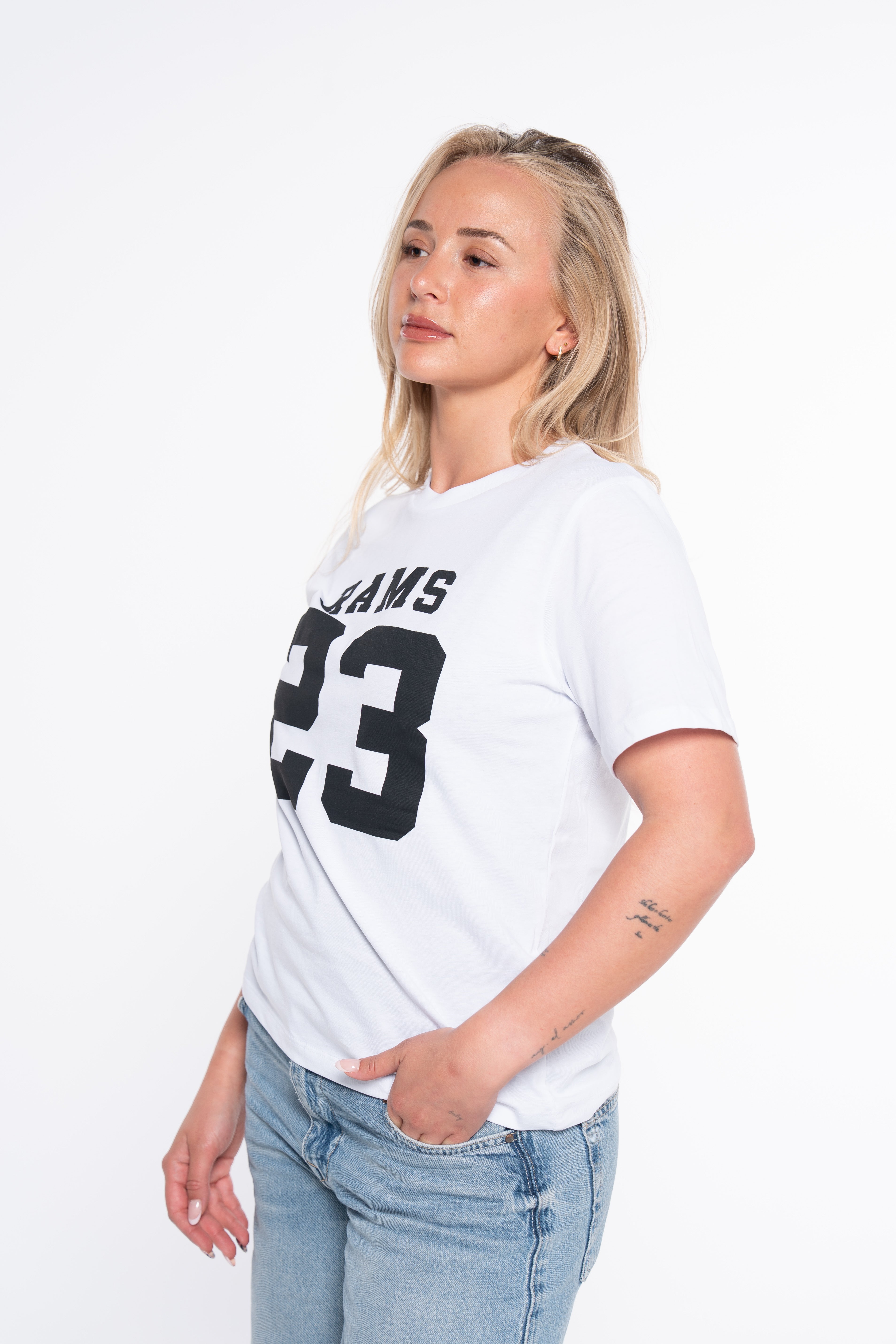 CAMISETA CLASSIC LOGO BLANCO