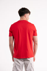 CAMISETA CLASSIC MONOGRAM Rojo