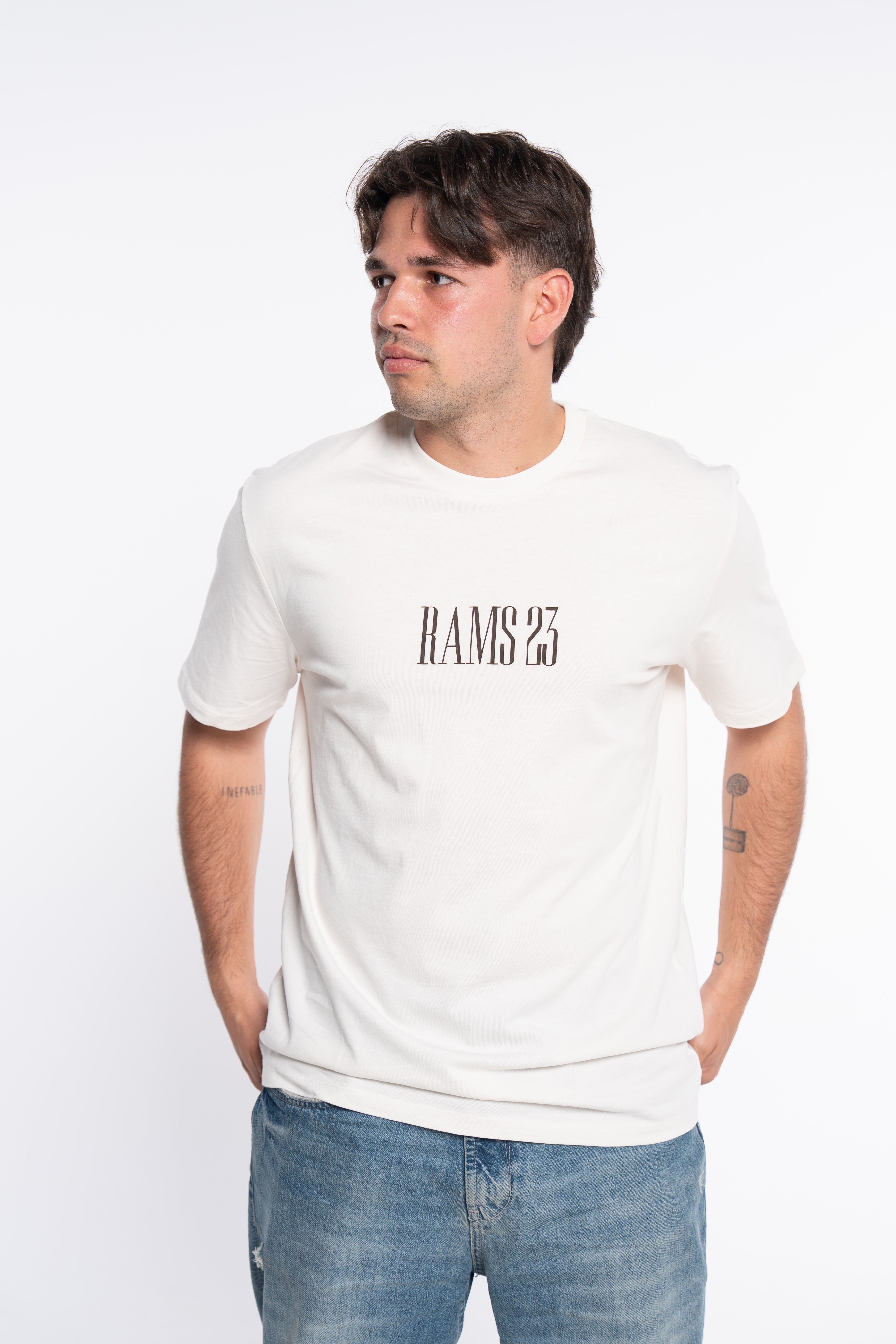 Camisetas RAMS23 CAMISETA NEWS BLANCO ROTO – BLANCO ROTO