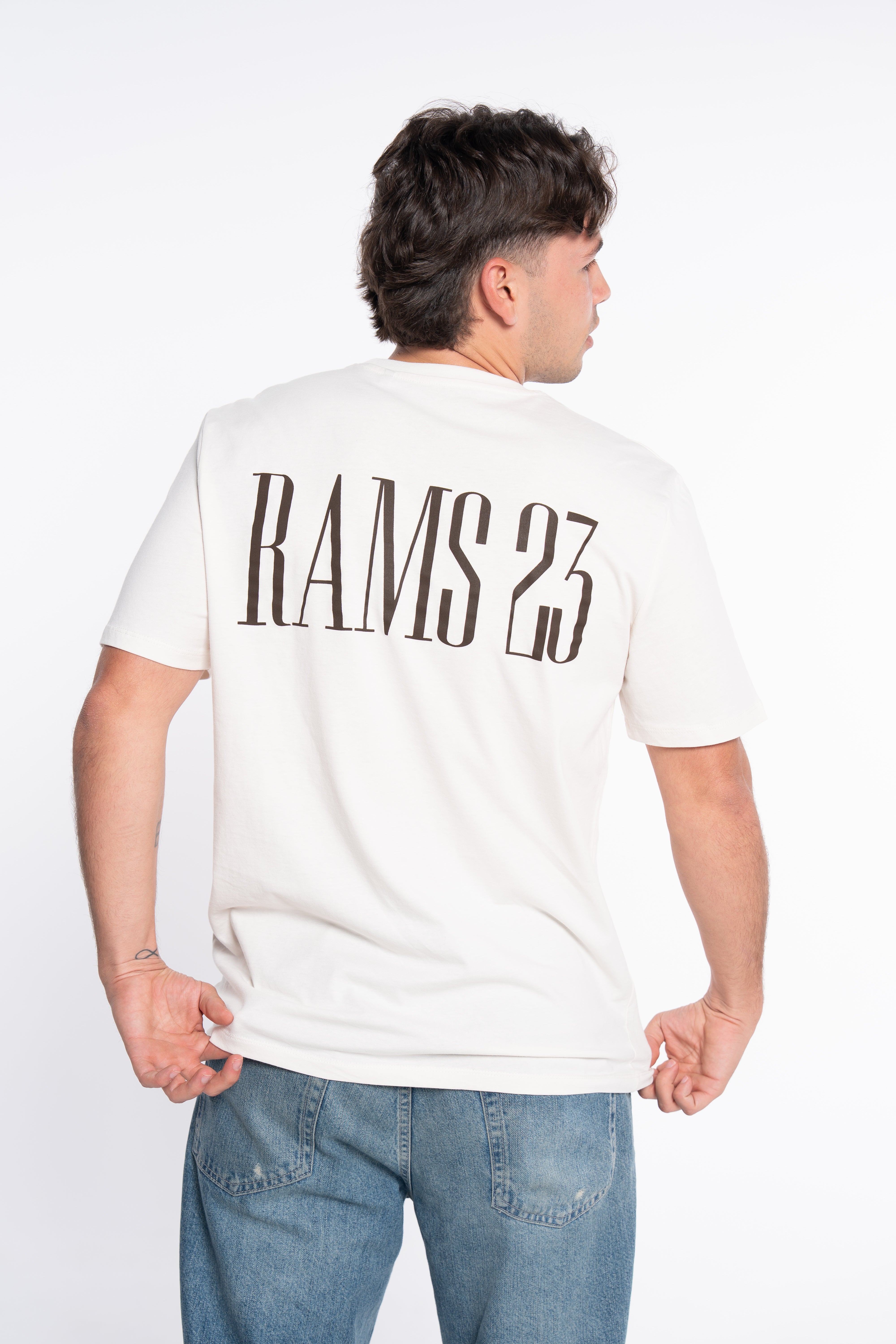 CAMISETA NEWS BLANCO ROTO