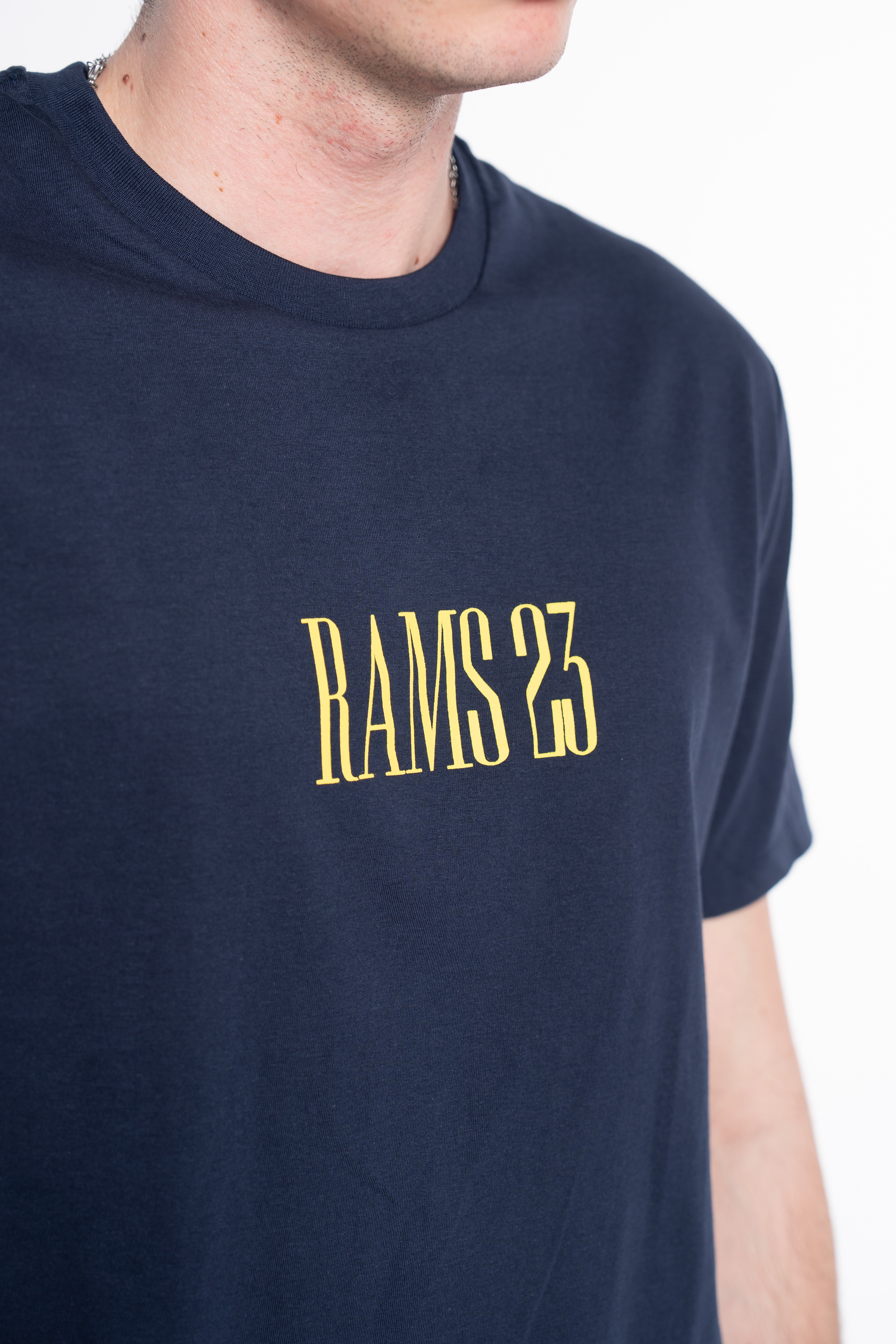 CAMISETA NEWS AZUL MARINO