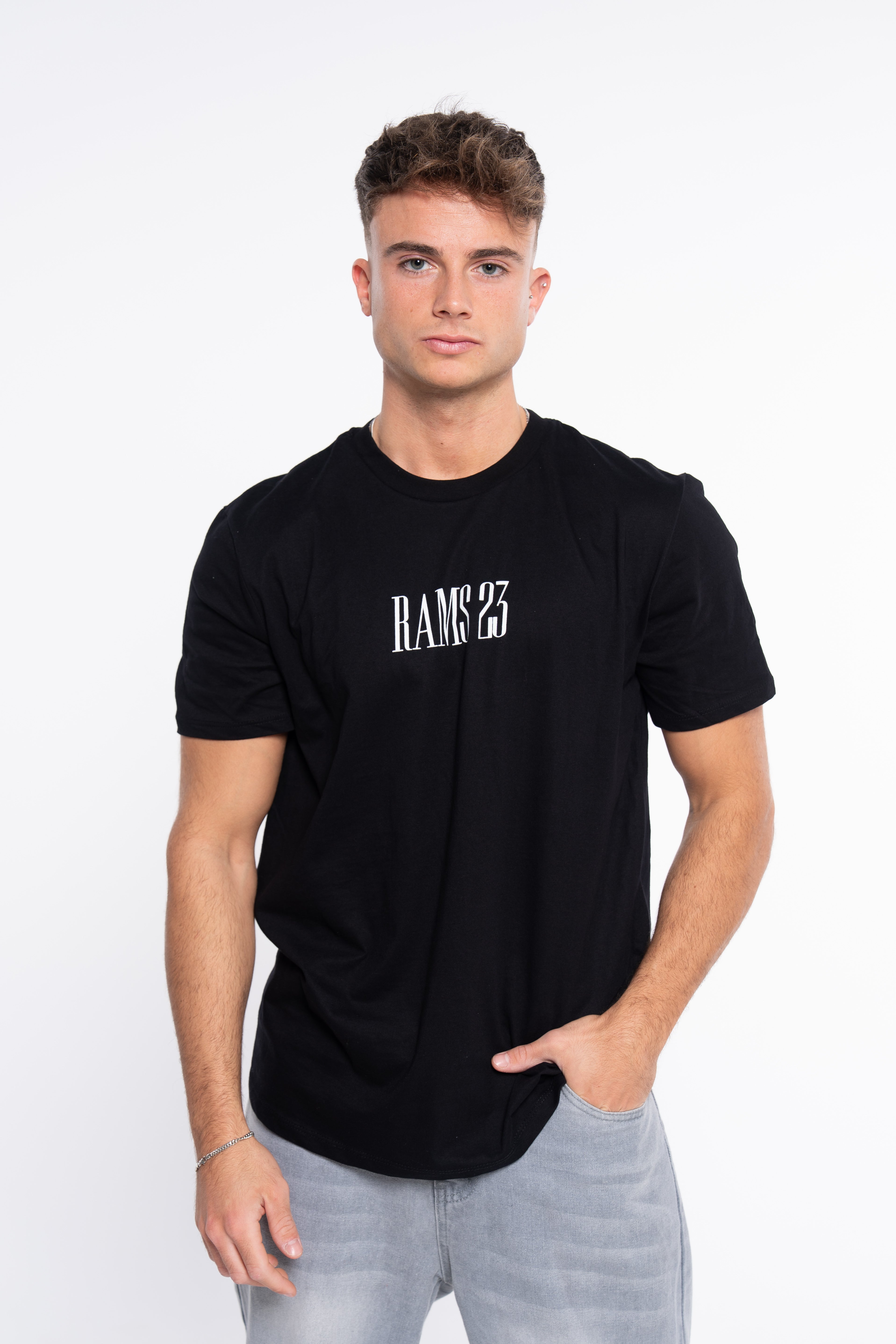 Camisetas RAMS23 CAMISETA NEWS NEGRA – NEGRO